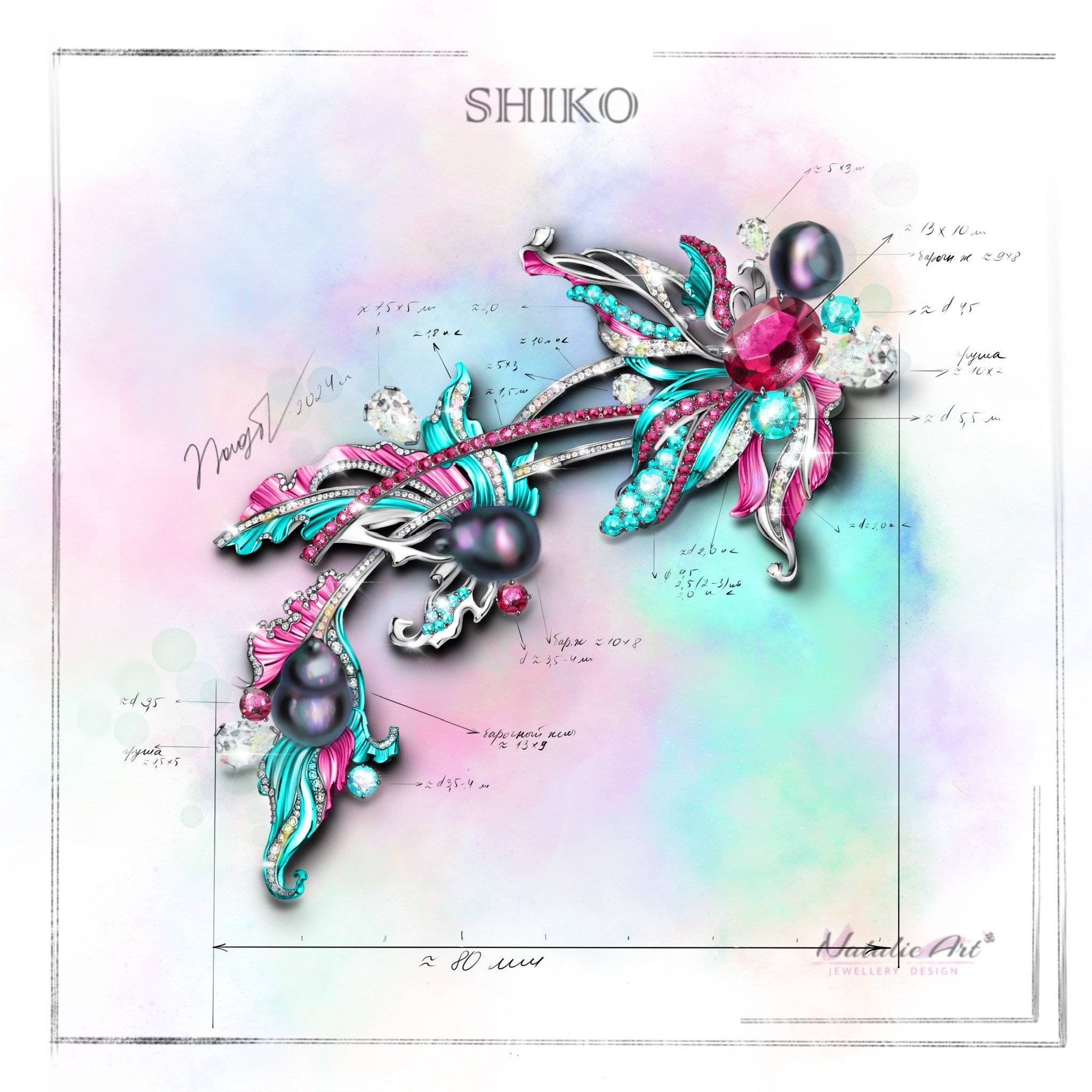 High jewelry. NatalieArt