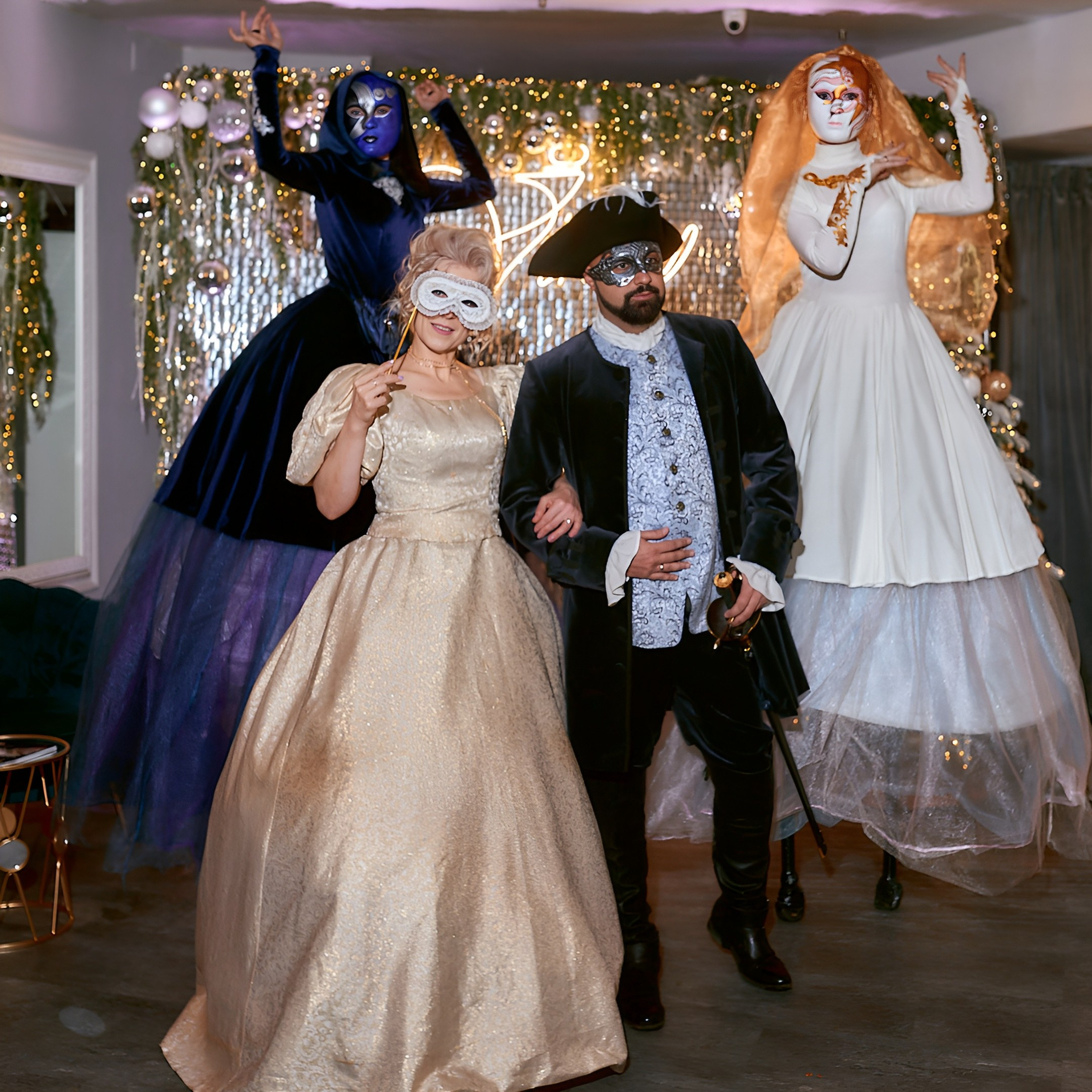 «Венецианский карнавал» | ресторан Vinity. Свадебный фотограф в Санкт-Петербурге Славин Денис