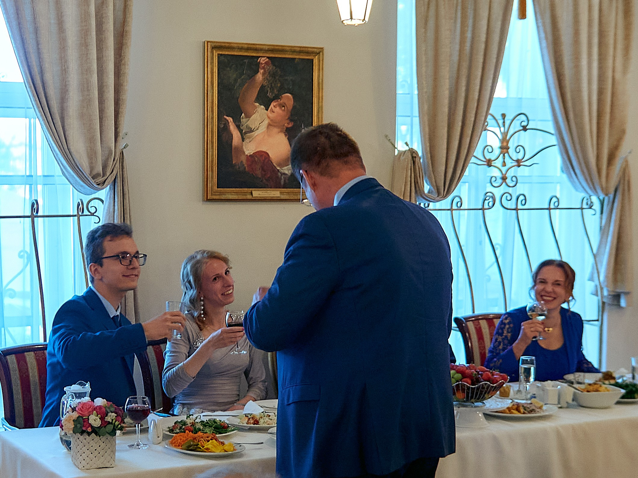 Юбилей Алексея в «Особняке Брюллова». Свадебный фотограф в Санкт-Петербурге Славин Денис