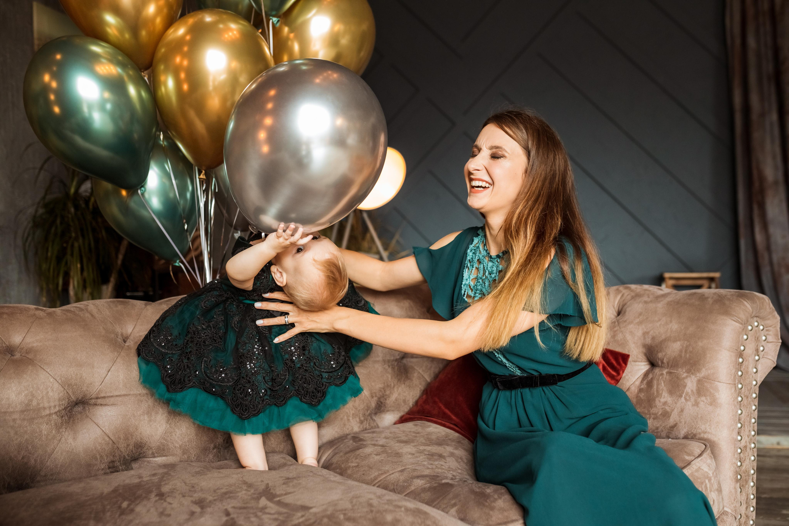 Съемка для семьи Анастасии и Алексея на день рождения дочки. Женский семейный фотограф Тула Москва Захарова Анна