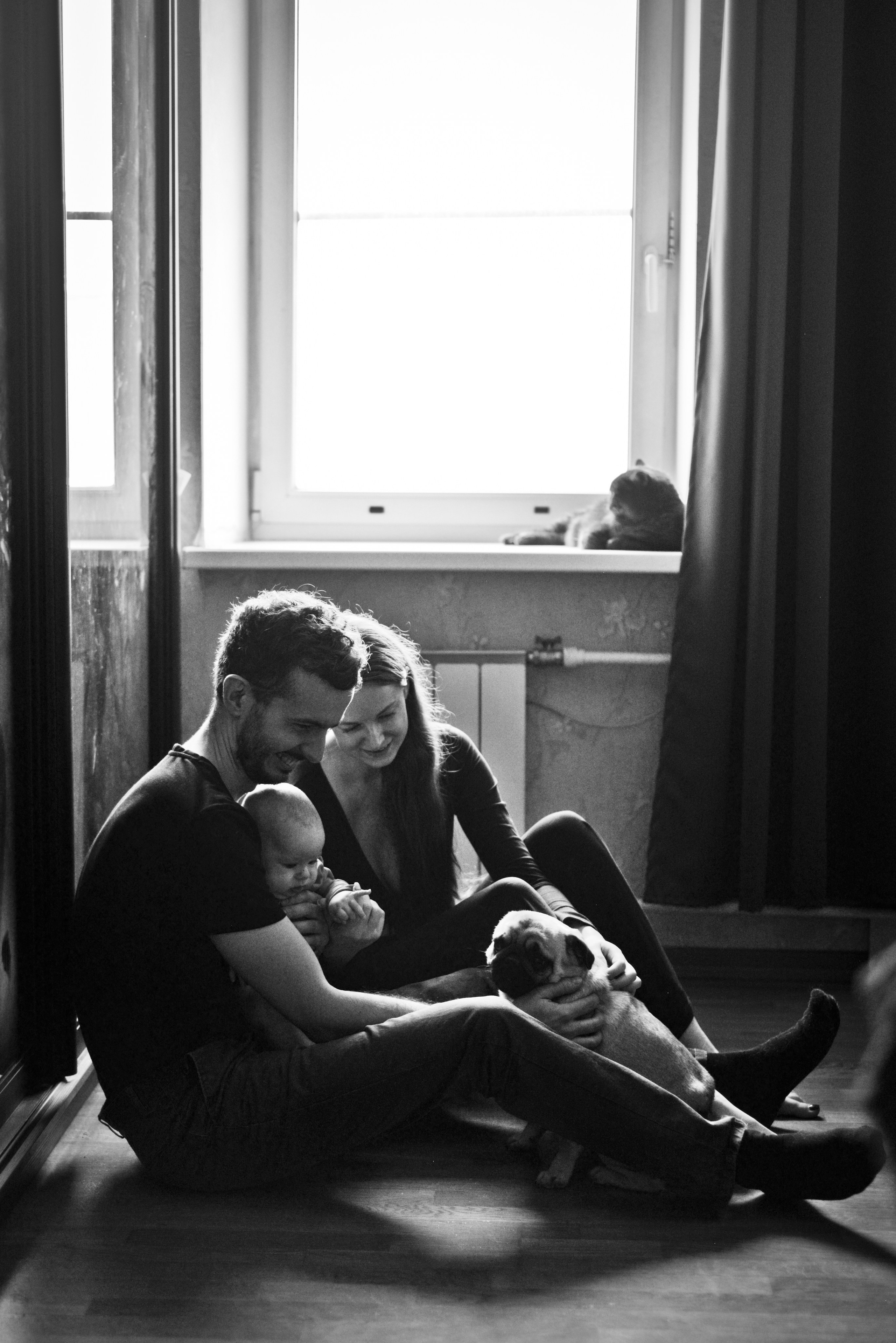 Алиса, Игорь и Лёшенька. Семейный фотограф в Санкт-Петербурге Лена Ильина