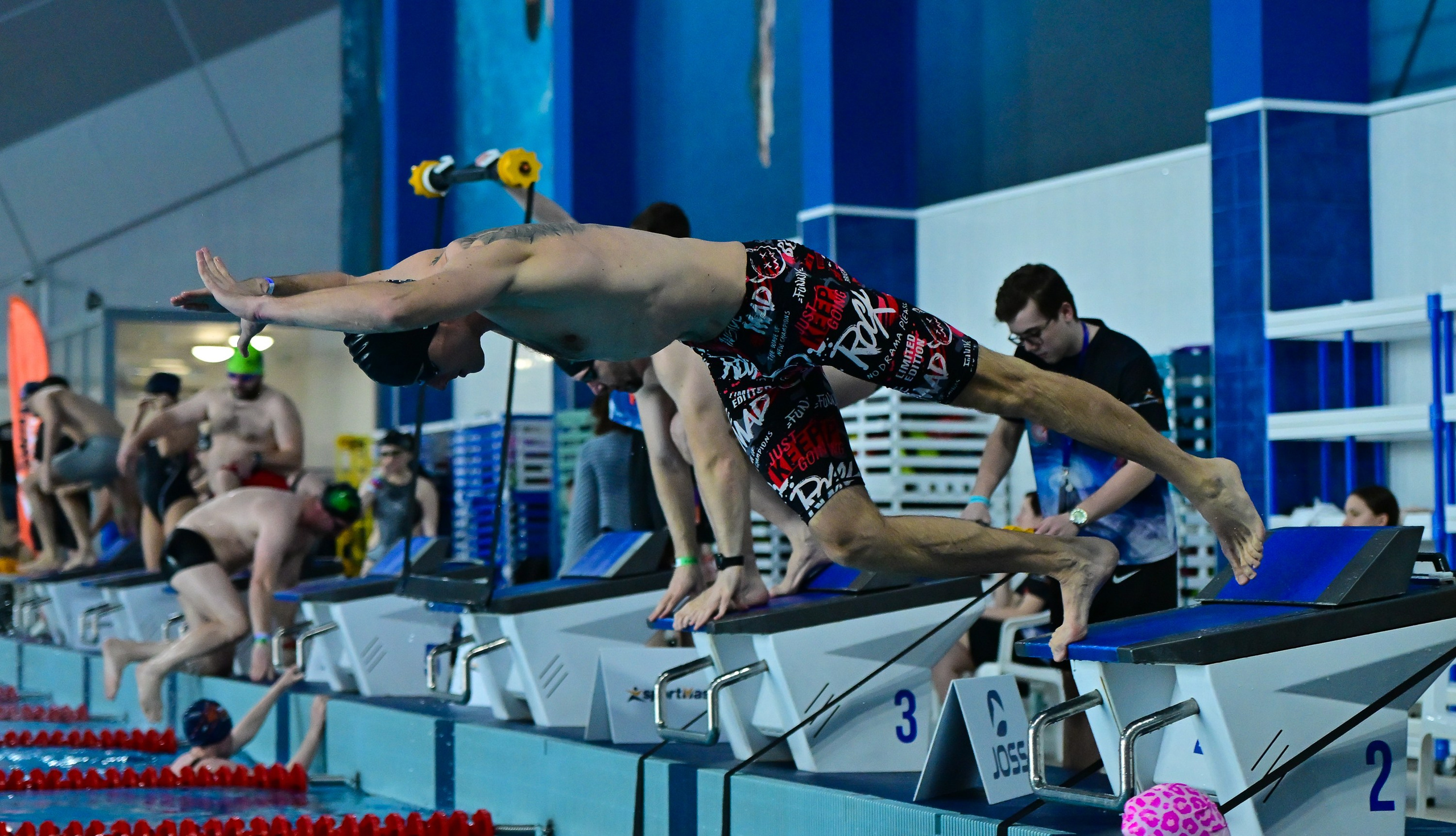 Swim rocket Бассейн ЗИЛ Москва 15.04.2026. Фотограф Михаил Гуменный