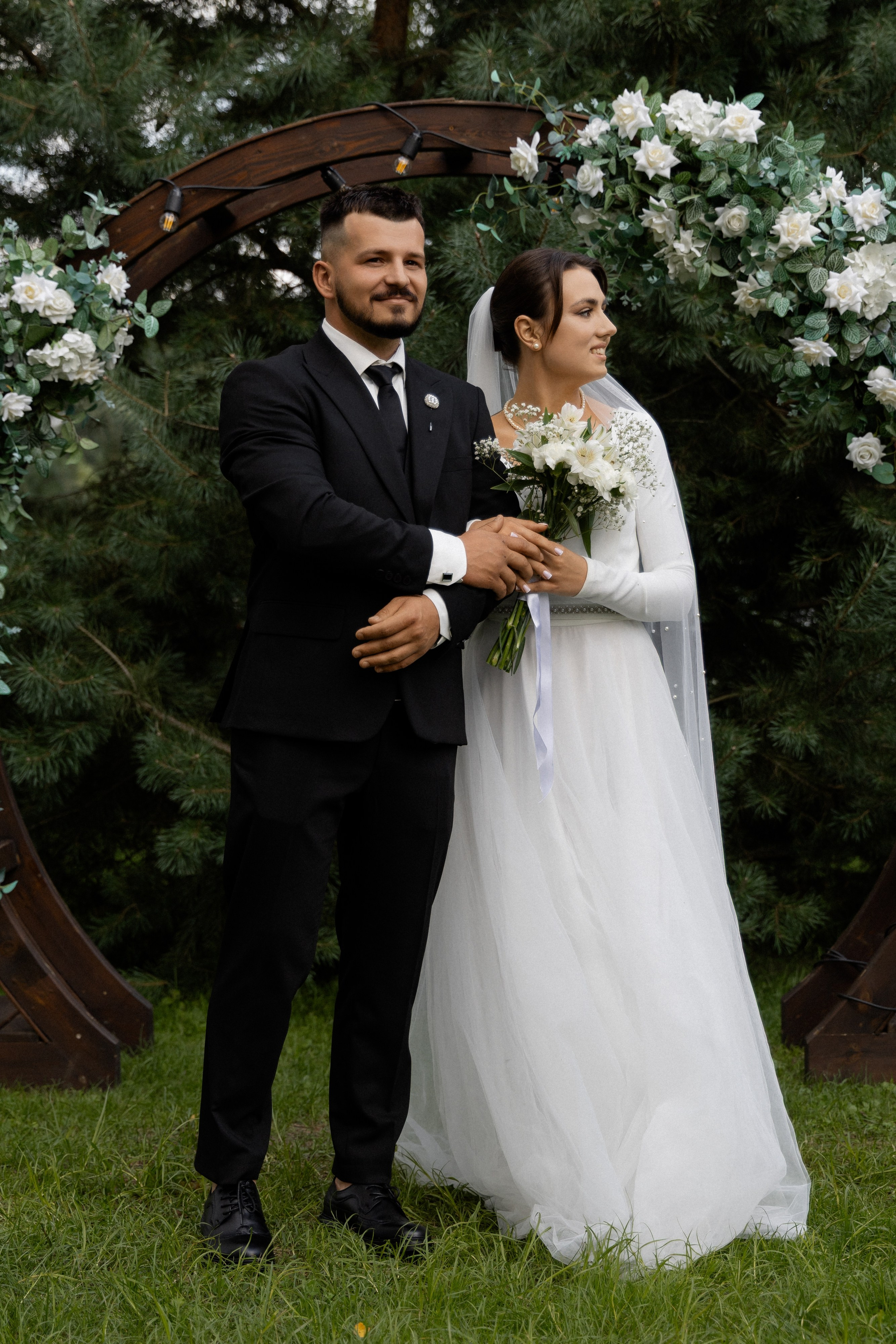 Свадебная фотосессия в агроусадьбе Лабодянка в Минске. Свадебный фотограф в Минске/Беларуси Сергей Спиридонов