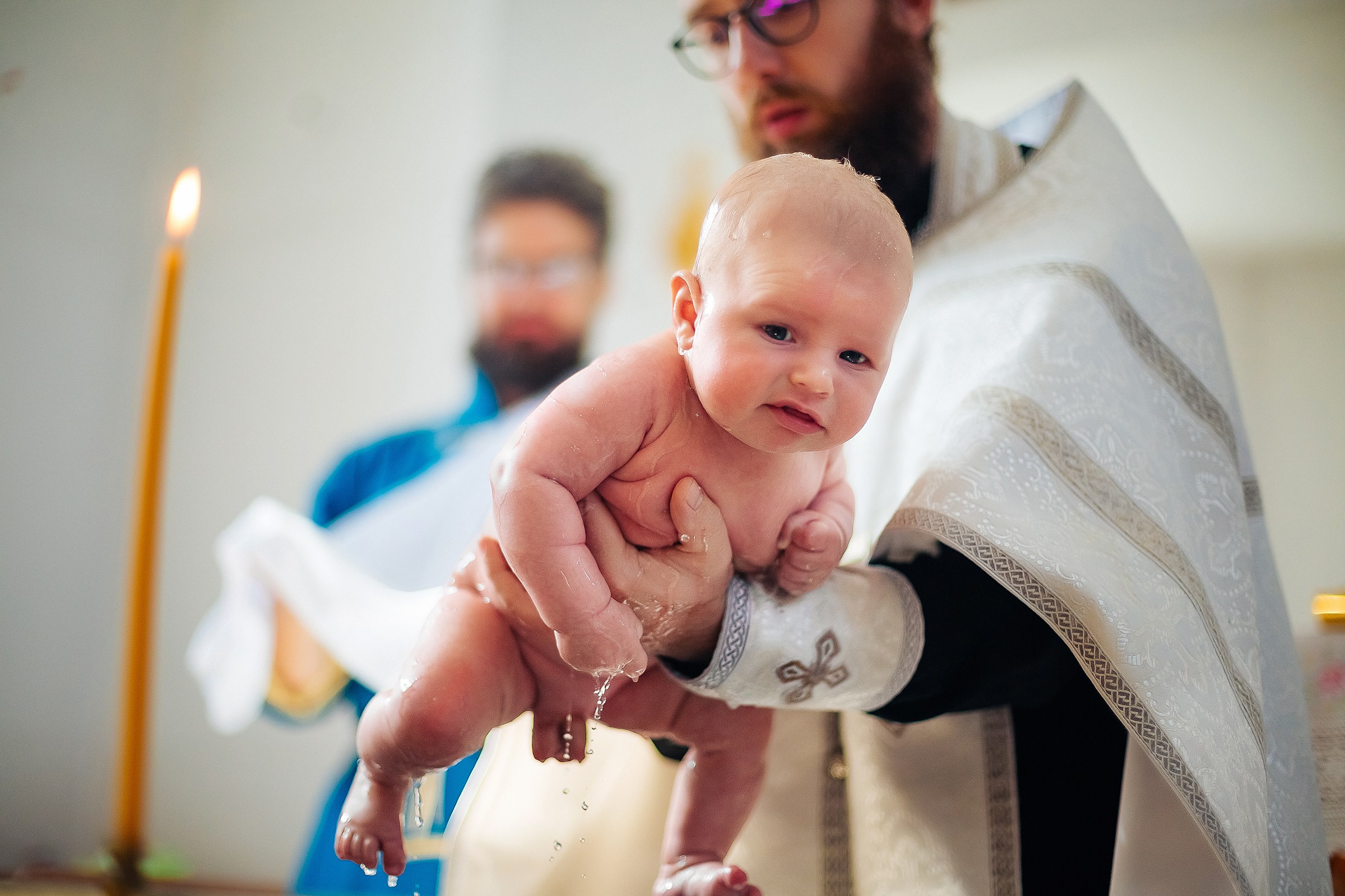 Крещение Семеона. Семейный и свадебный фотограф в Москве Леванова Александра