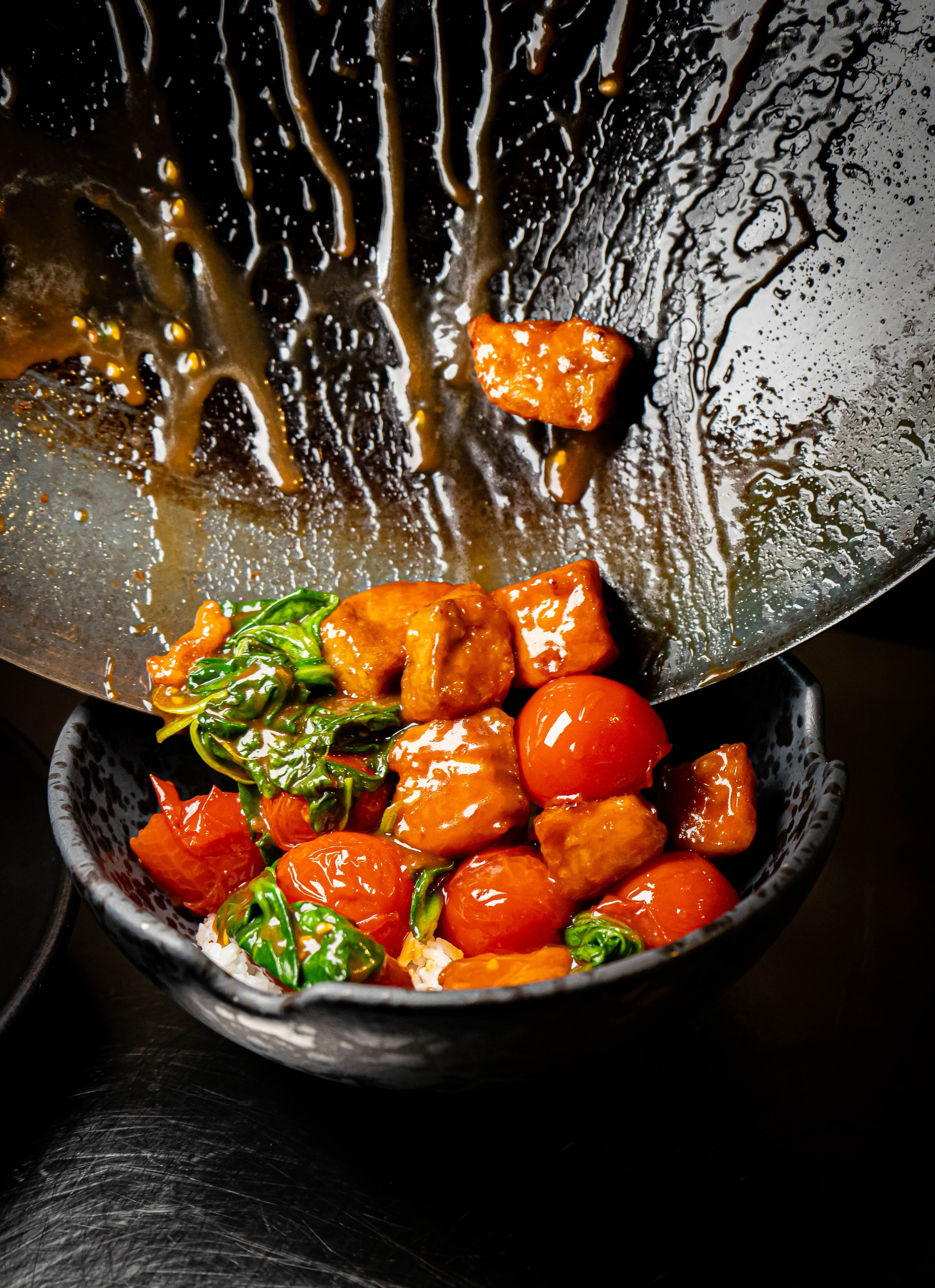 Паназиатская кухня Golden Birds. Фуд-фотограф Караганда Астана