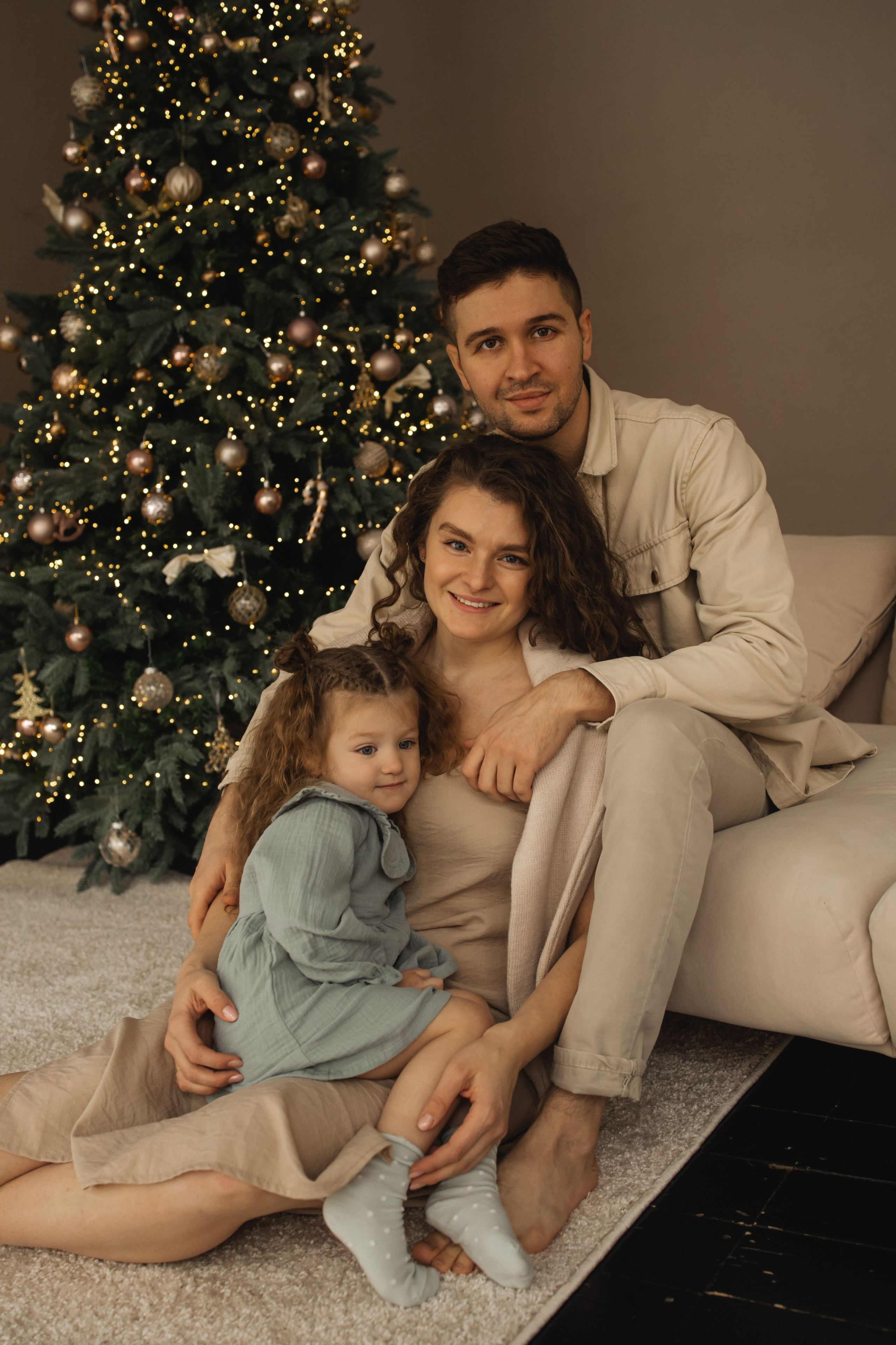 Семейная новогодняя фотосессия. Фотограф Екатеринбург Анастасия Лиханова