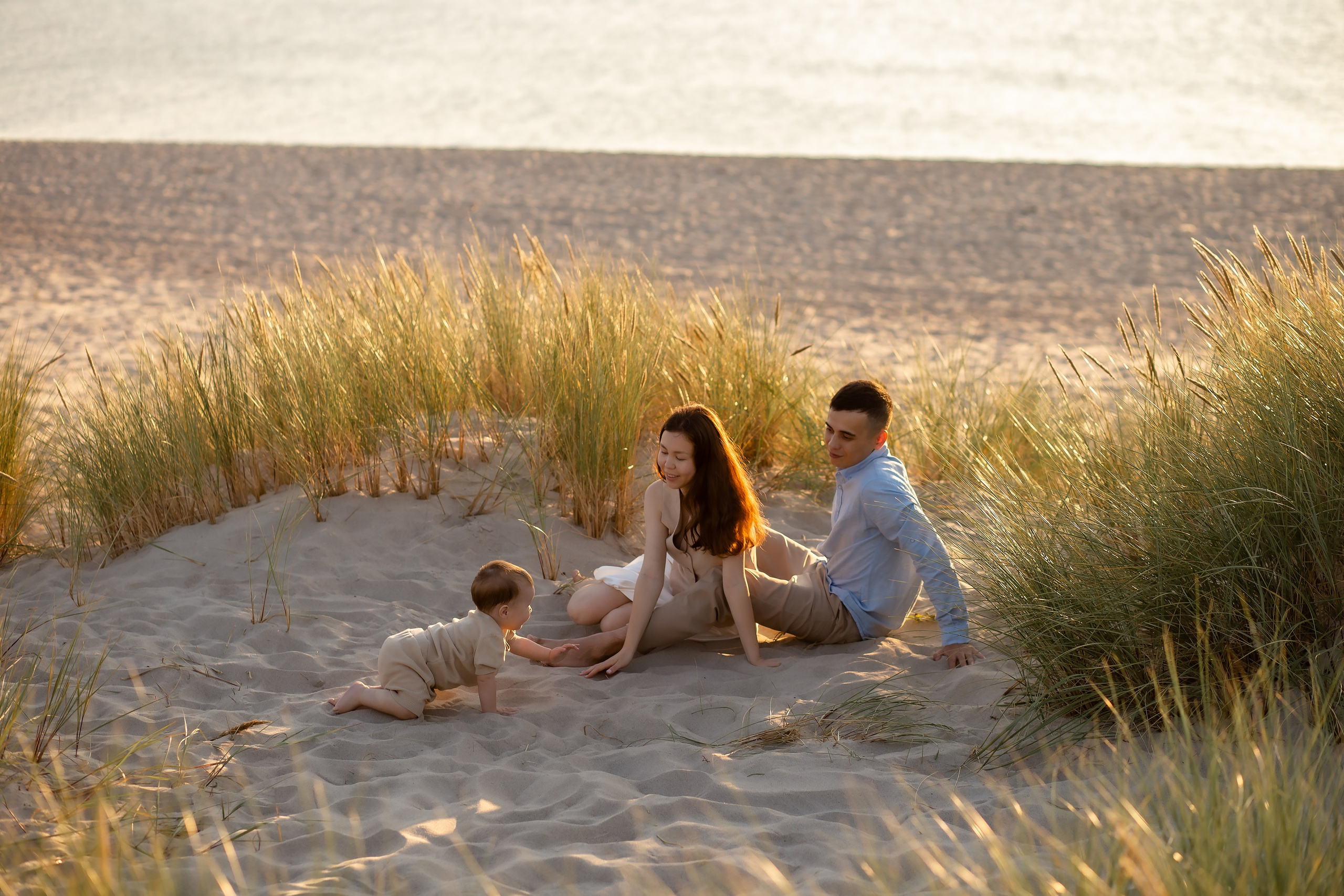 Карина, Эмиль и Марсель. На закате лета. Фотограф в Калининграде Решетникова Алина