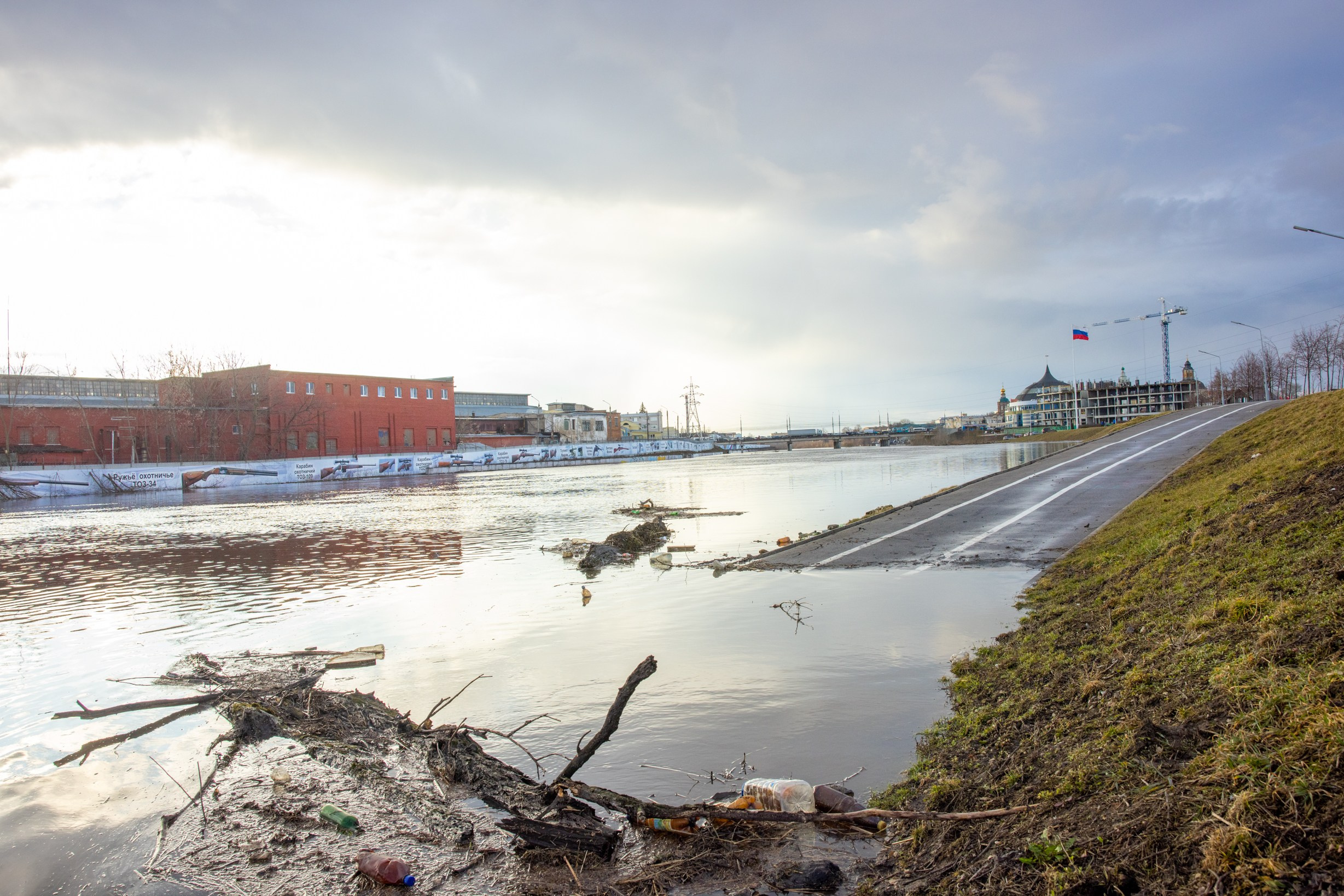 Паводок на Оке. Фотограф в Туле Крупский АнДРей. Фотостудия «КАДР71» в Туле
