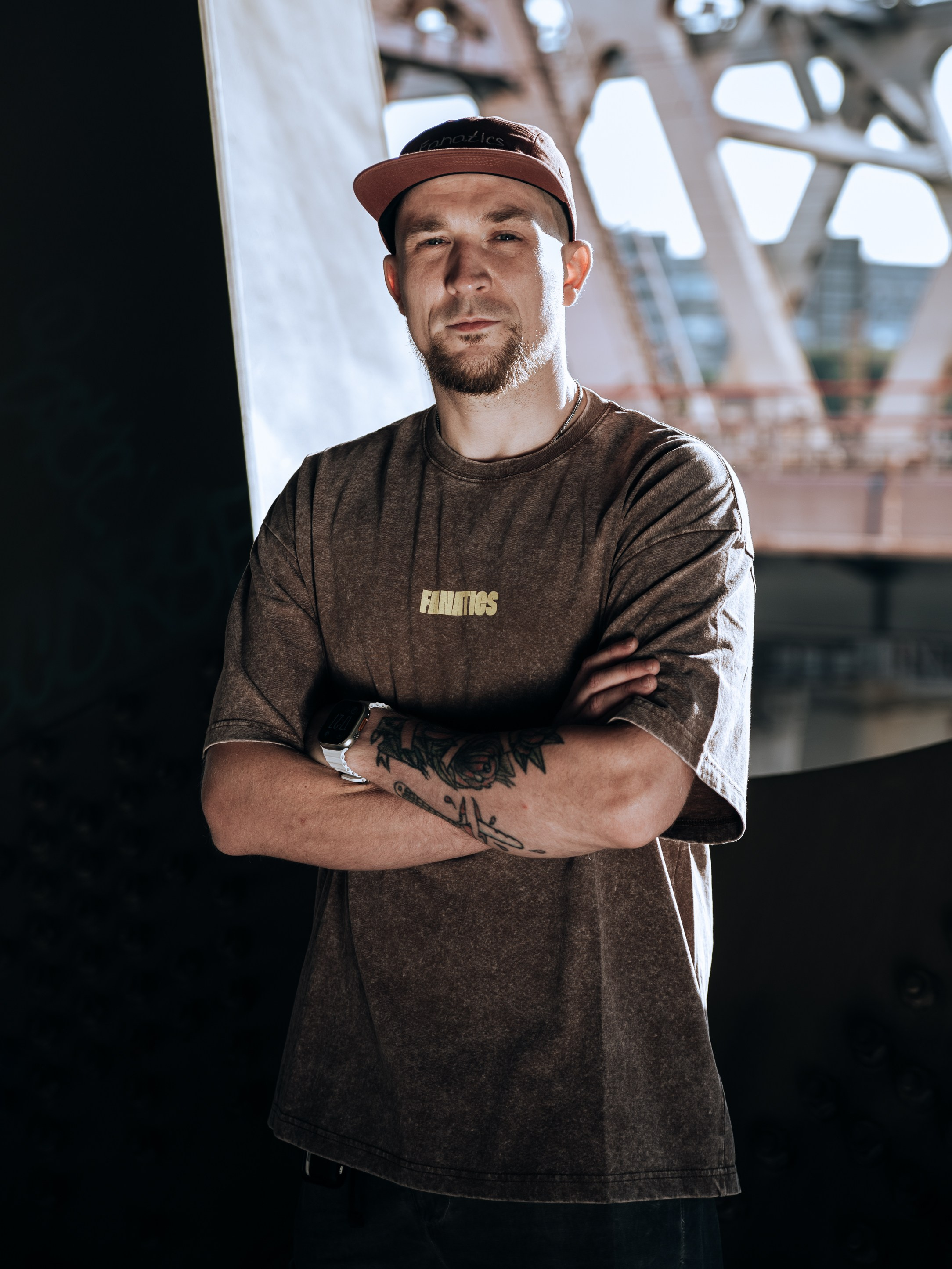 Стрит-съемка для бренда Fanatics. Фотограф Иван Косарев