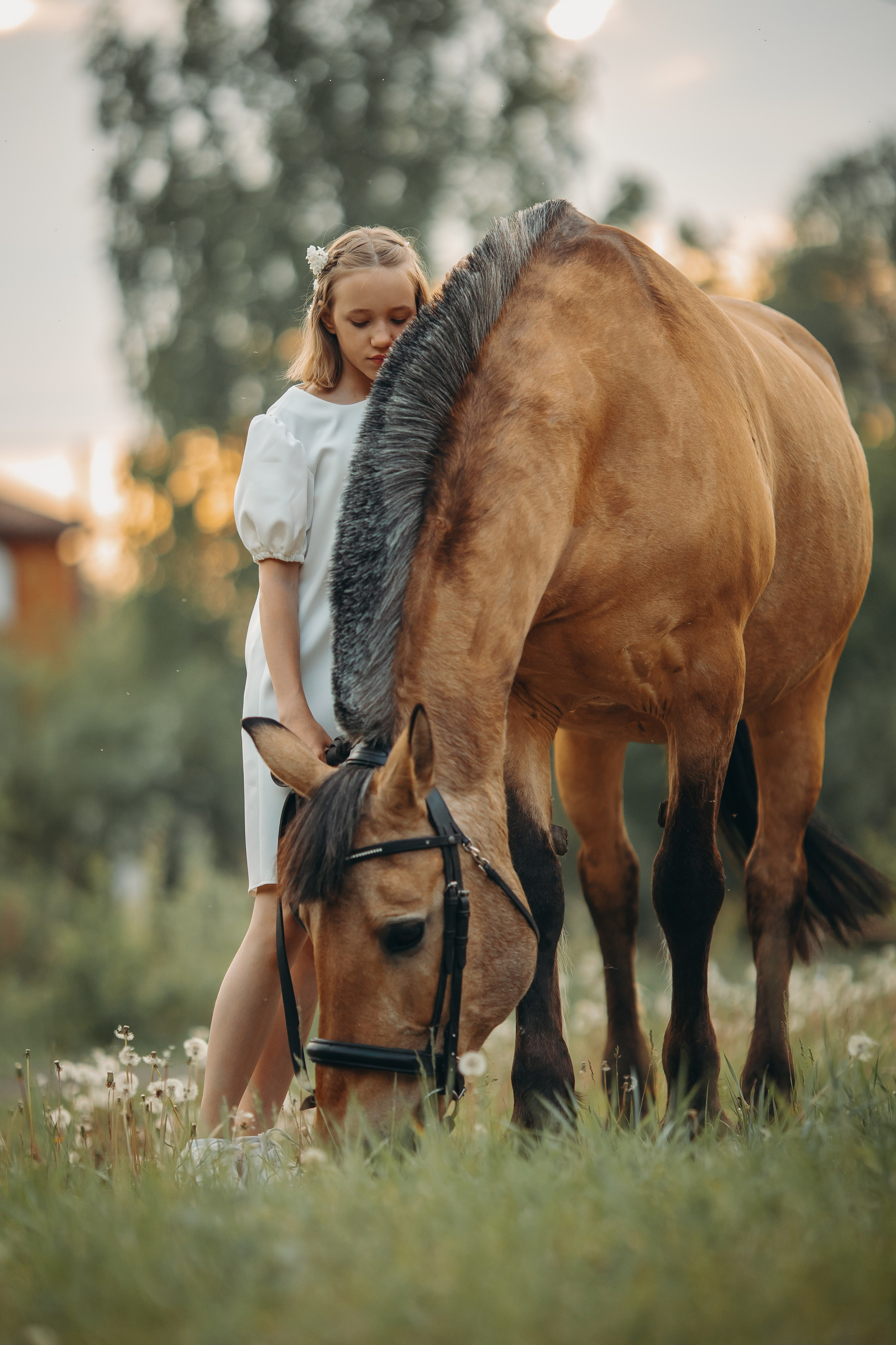 Даша и Ева. Анна Молчанова конный фотограф в Тюмени | фотосессии с лошадьми Тюмень
