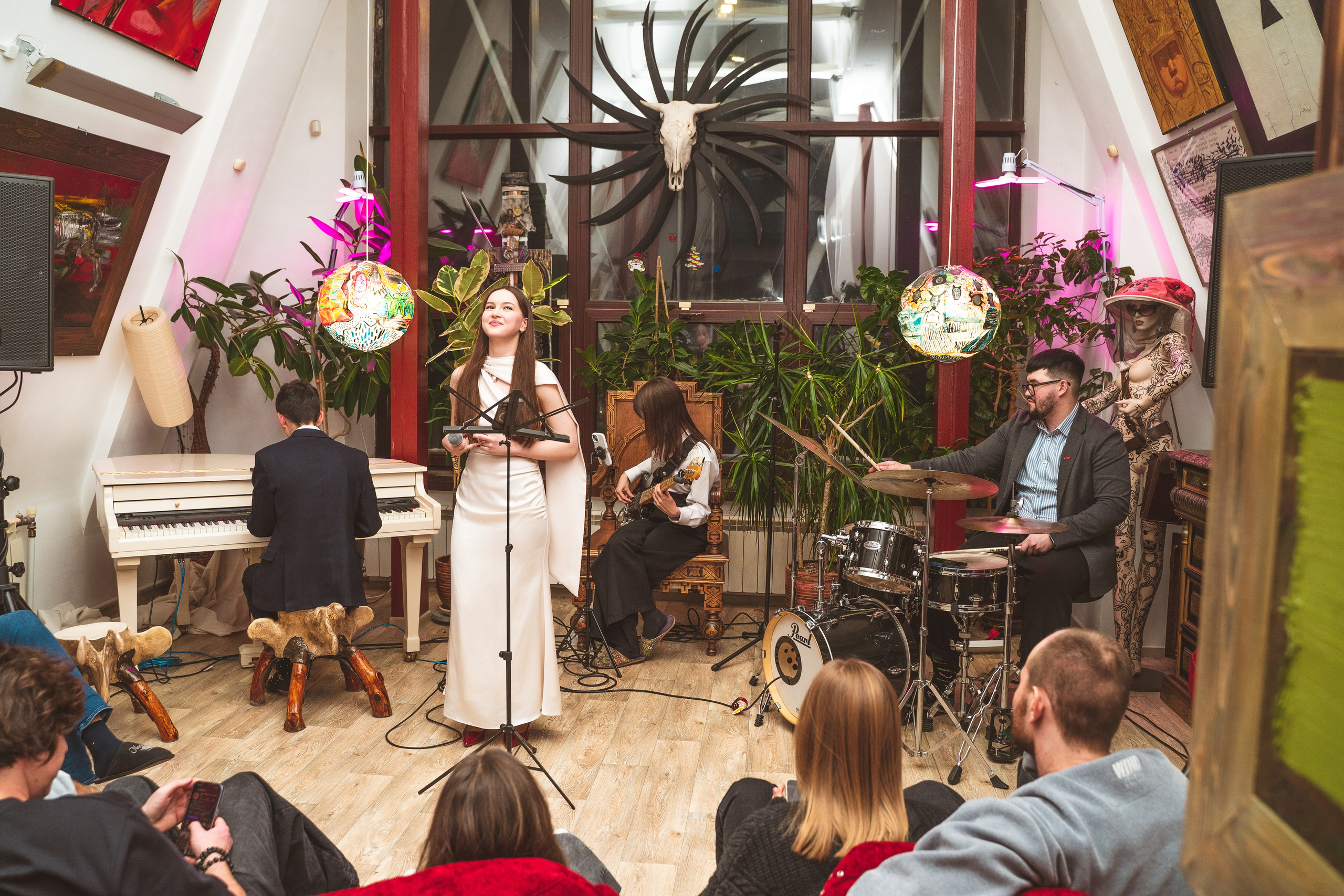 Новогодний джазовый вечер в «Доме Карлсона». Свадебный и репортажный фотограф в Уфе| Осетрова Ольга