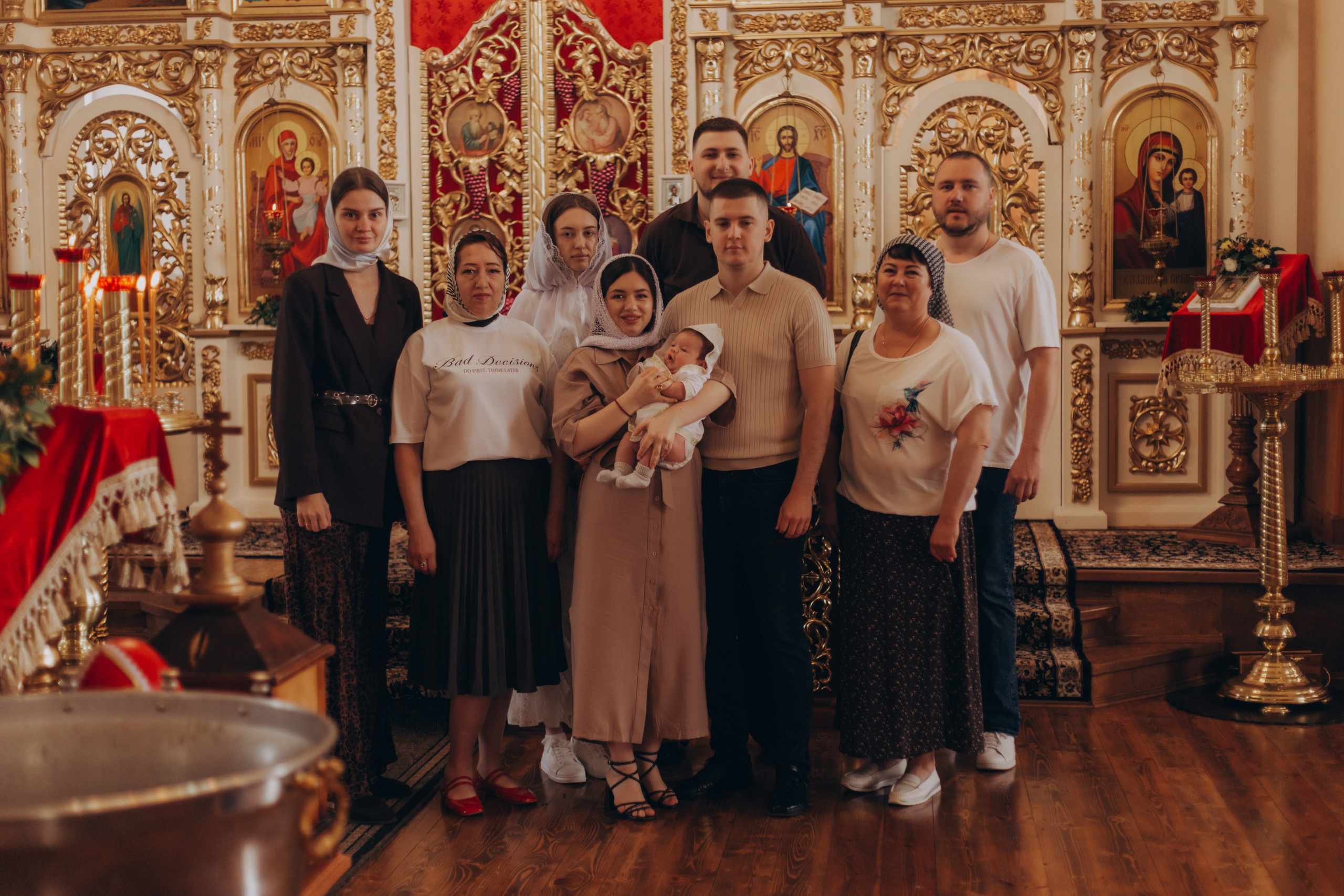 Крещение. Семейный фотограф в г. Белгороде Ангелина Прокопенко