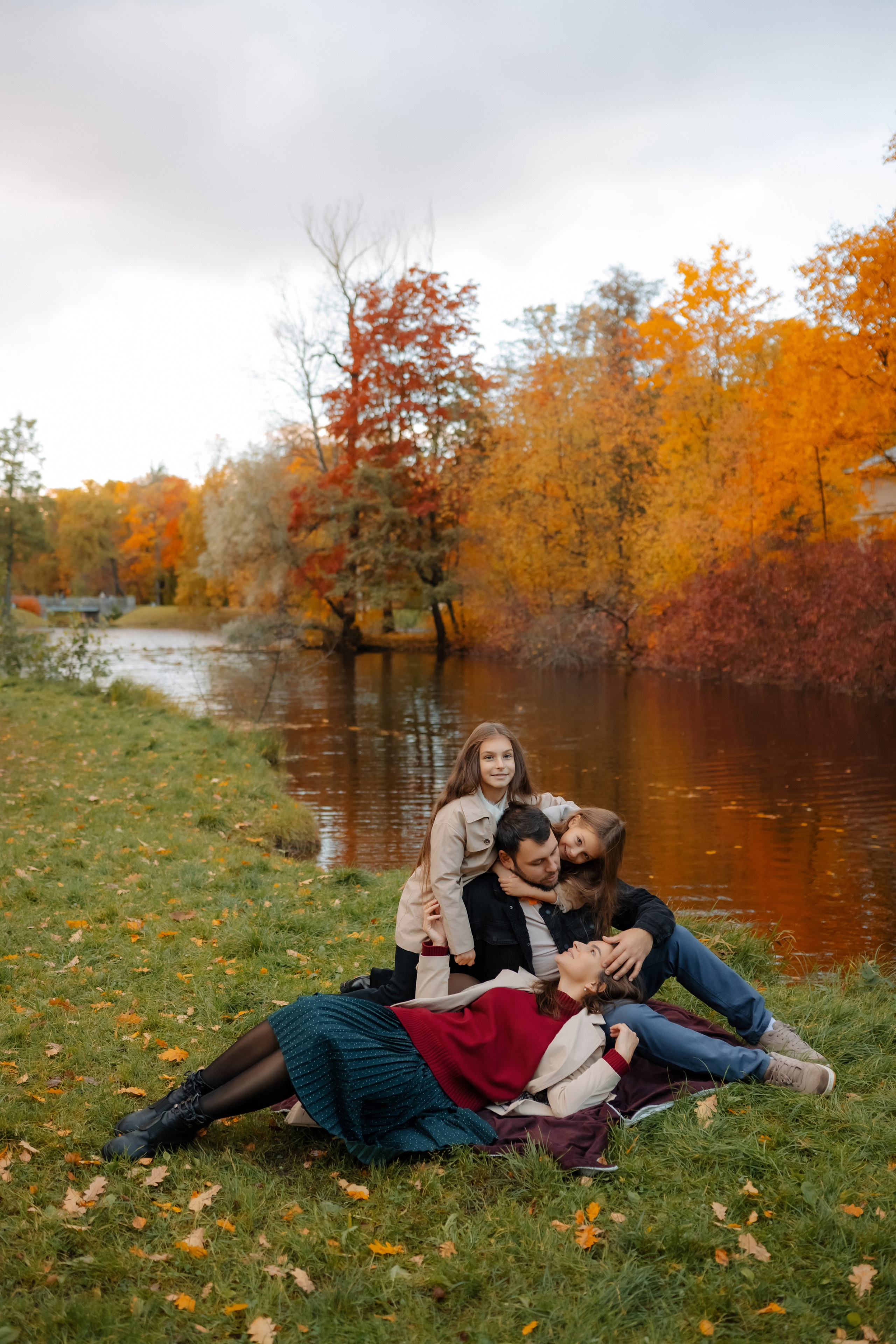 Надя, Женя, Николь и Даша. Дьяконова Валерия семейный и детский фотограф в Санкт-Петербурге