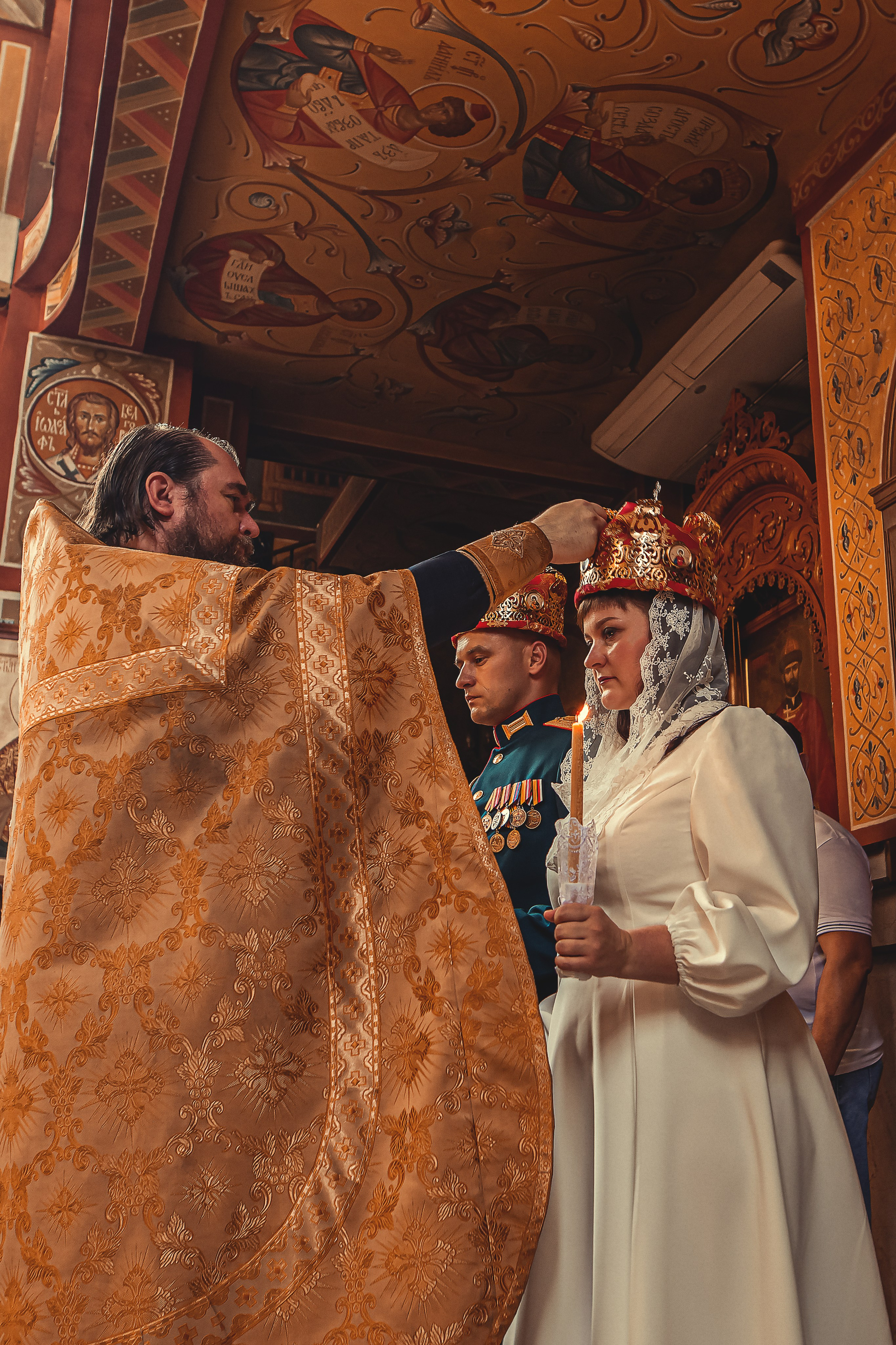 Таинство Венчания Андрея и Карины. Фотограф Таинств Крещения и Венчания в г. Курске