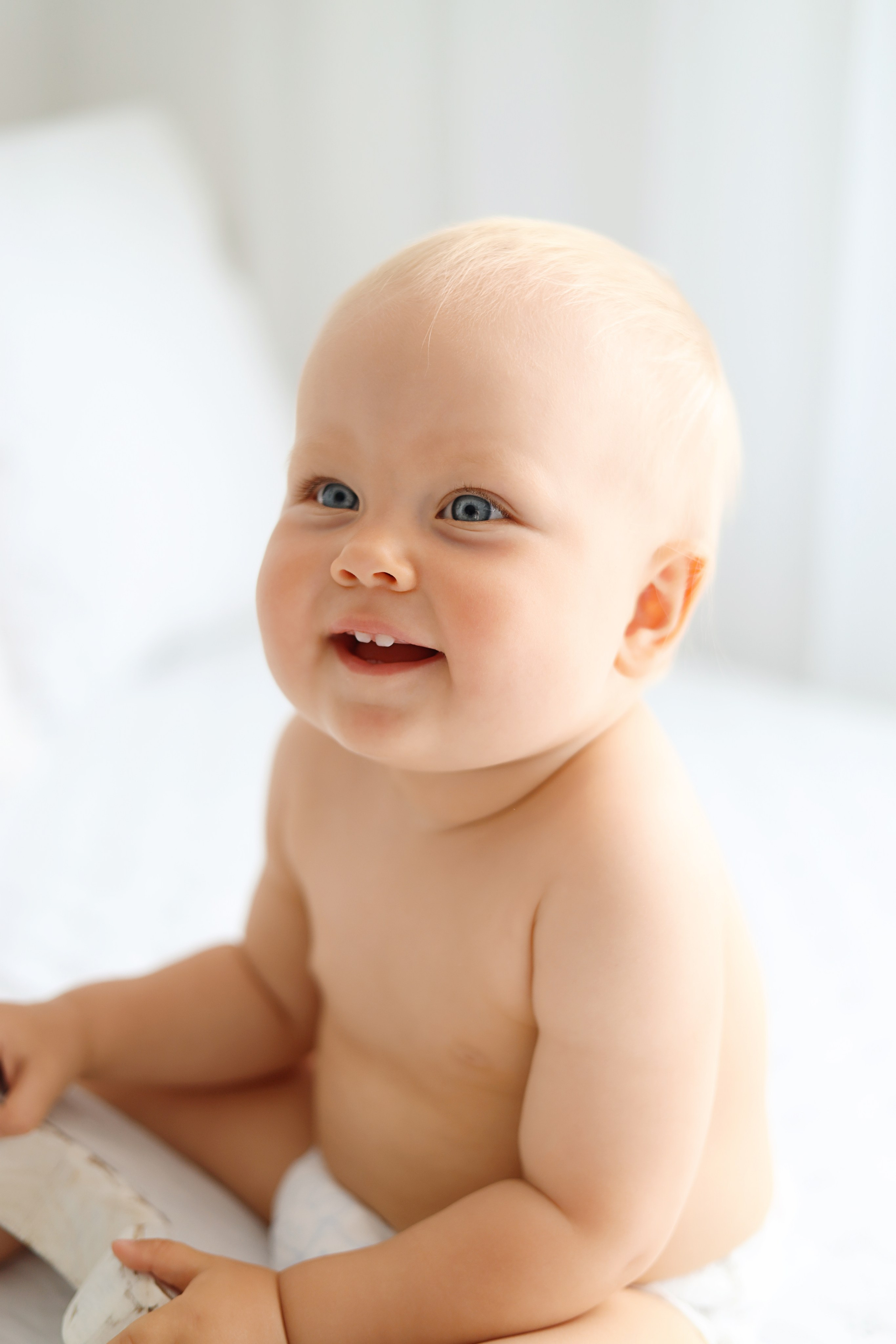 Детская фотосессия на 1 годик для Киры. Фотограф новорожденных Москва. Ньюборн фотограф Москва