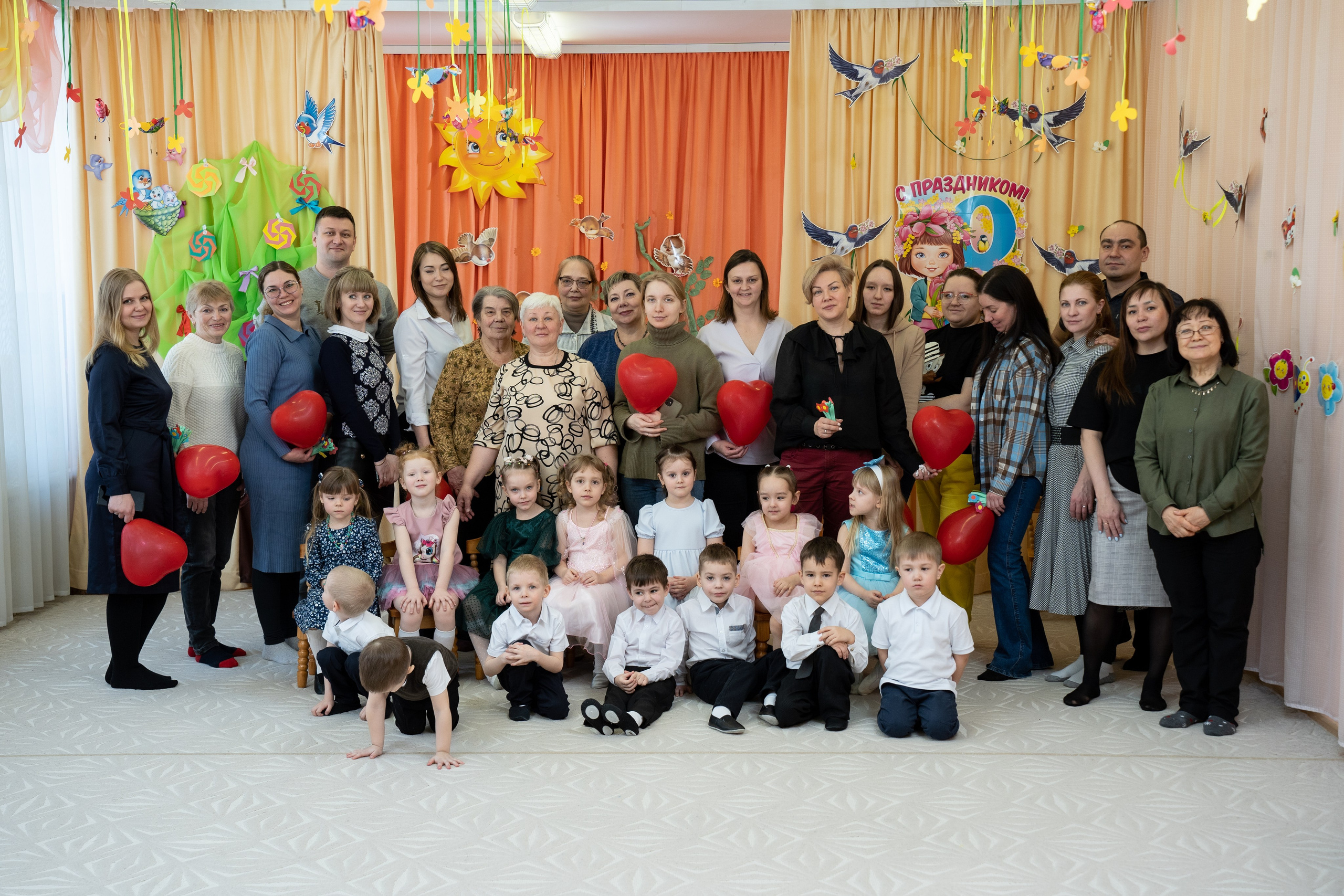 Утренник 8 Марта. Фотостудия «Стрекоза»