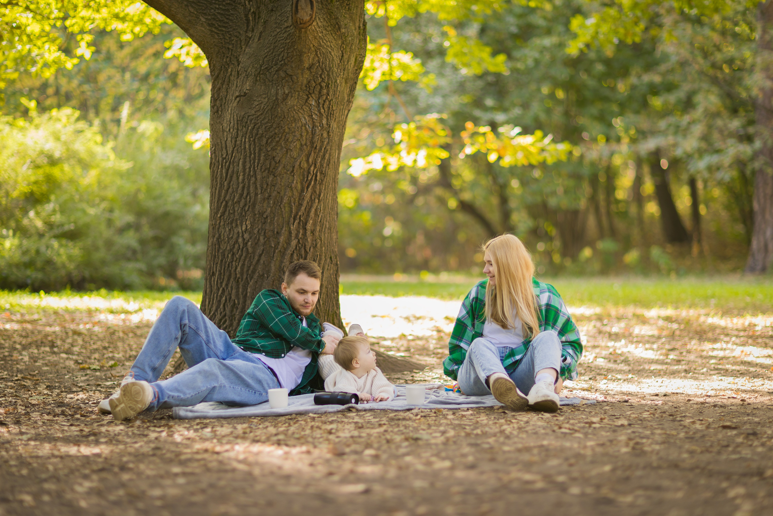 Семейная фотосессия на природе. Photomantis