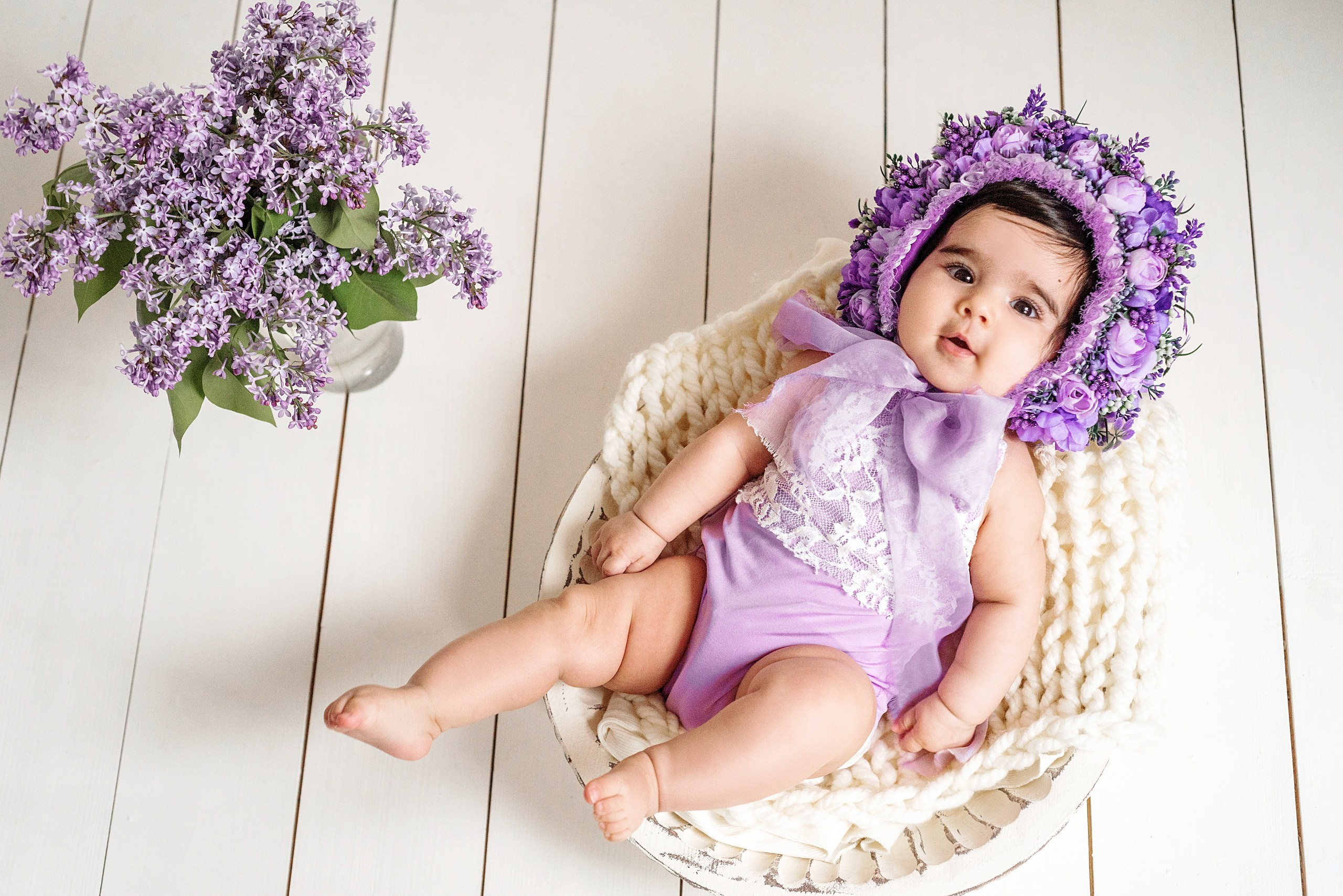 3-6 месяцев. Фотограф новорожденных, беременных и детей до года Татьяна Николаева В