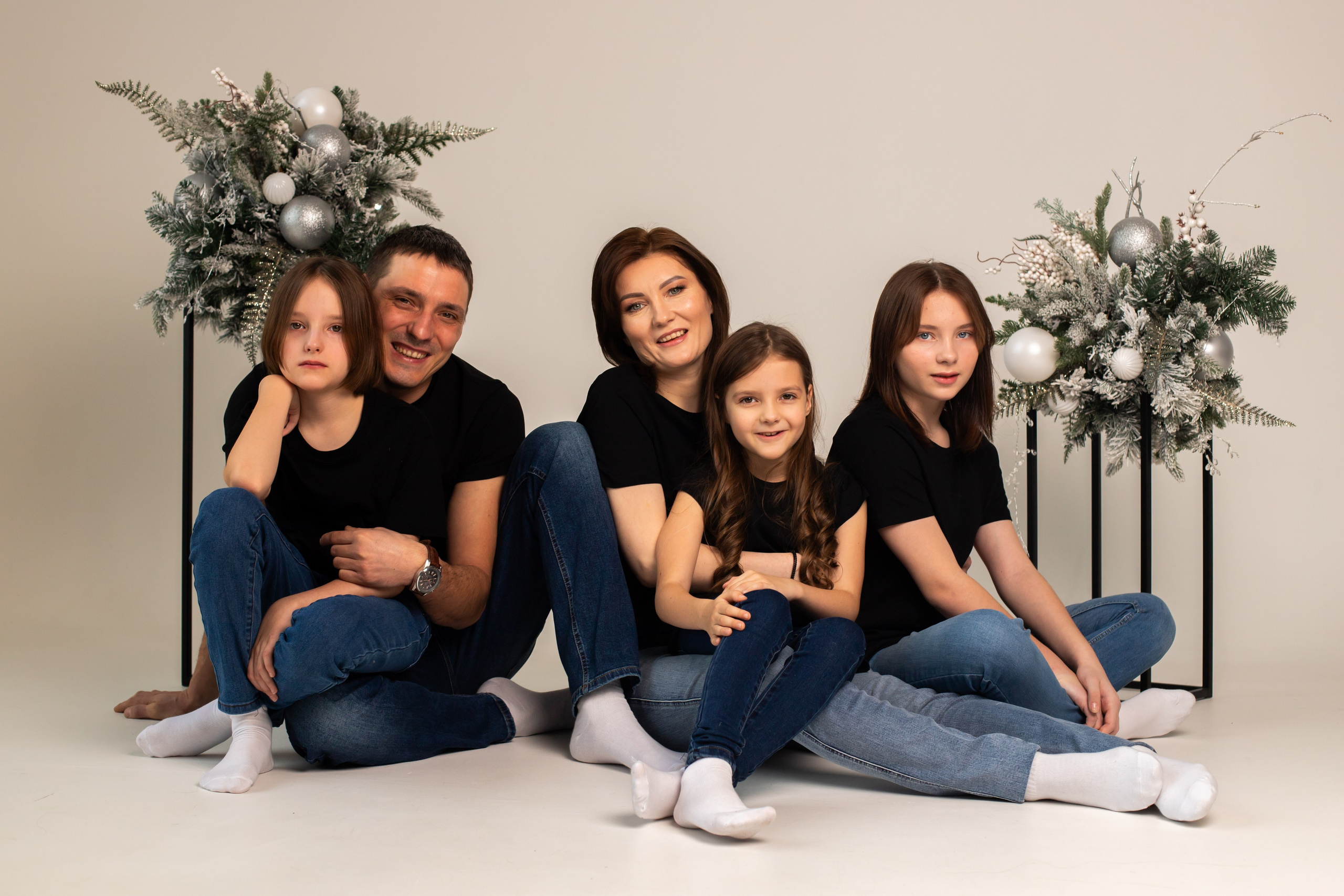 Новогодняя с семьей Валентины. Фотосессия под любой запрос в Красноярске. т+79237847111