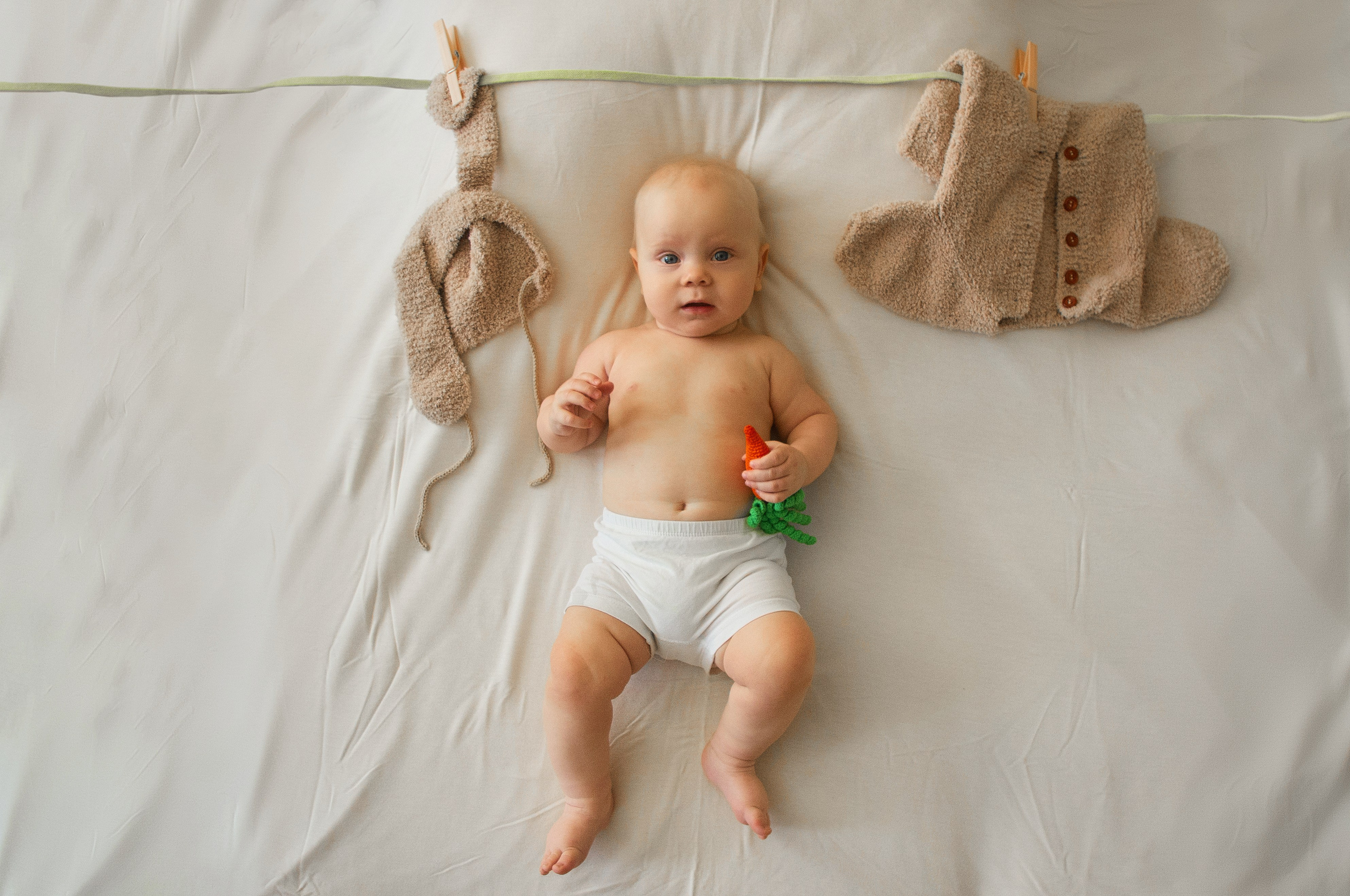 Фотосессия малышей до года. Dutova-art.ru