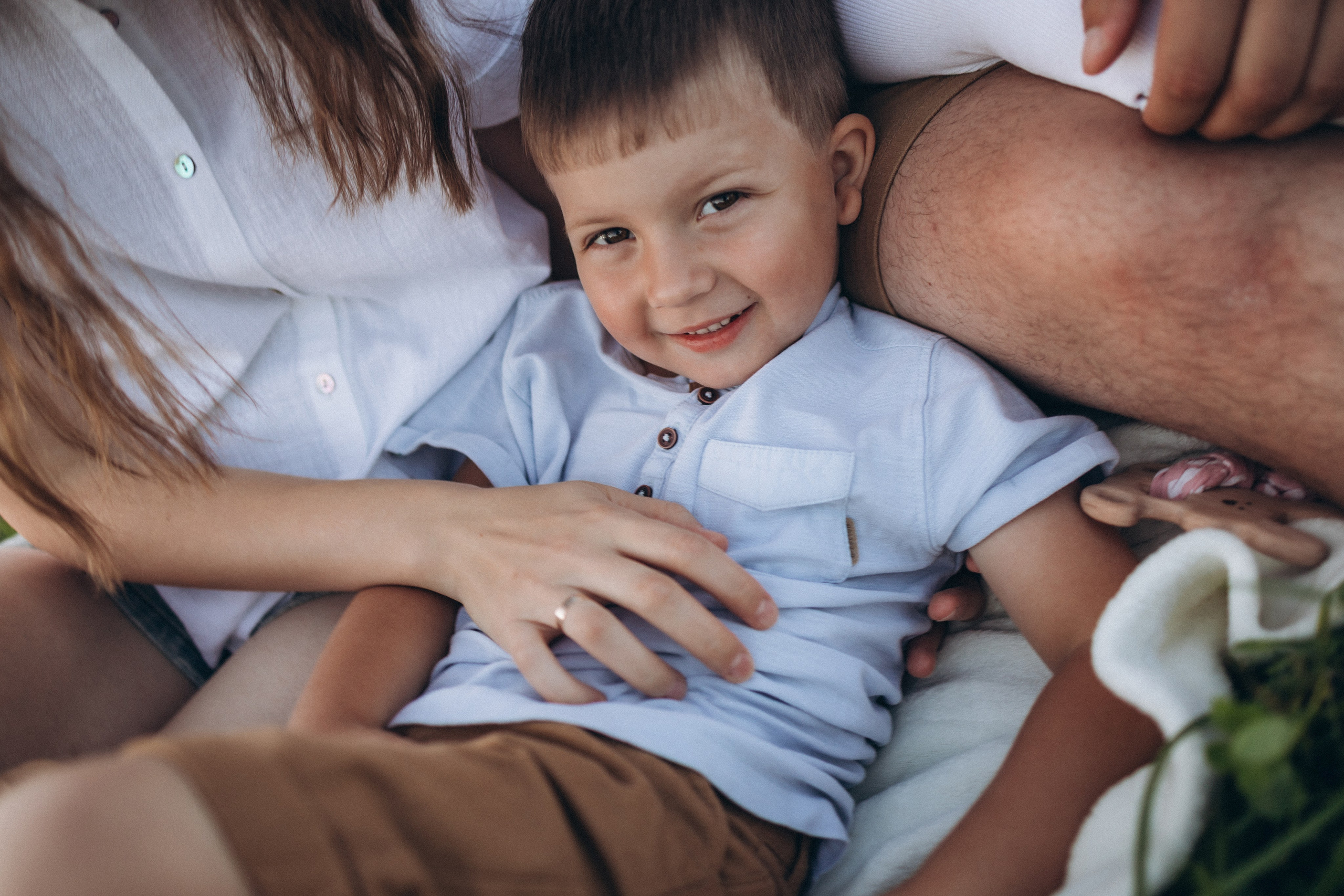 Ксюша, Вадим, Кирюша и Маша. Фотограф Елена Рябцева