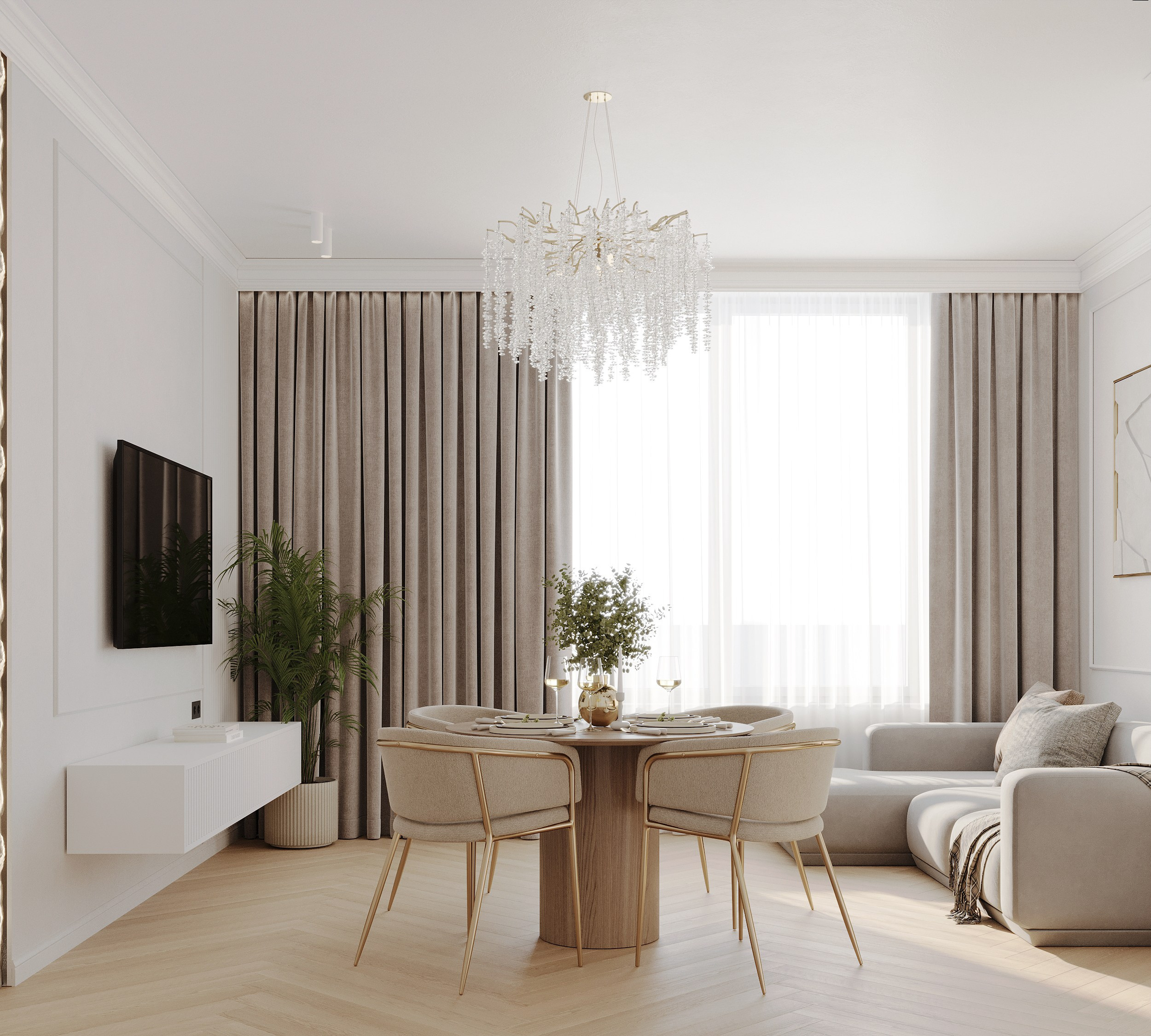 ЖК Остров дизайн проект. Мария Воропаева | Дизайн интерьера под ключ Москва и МО