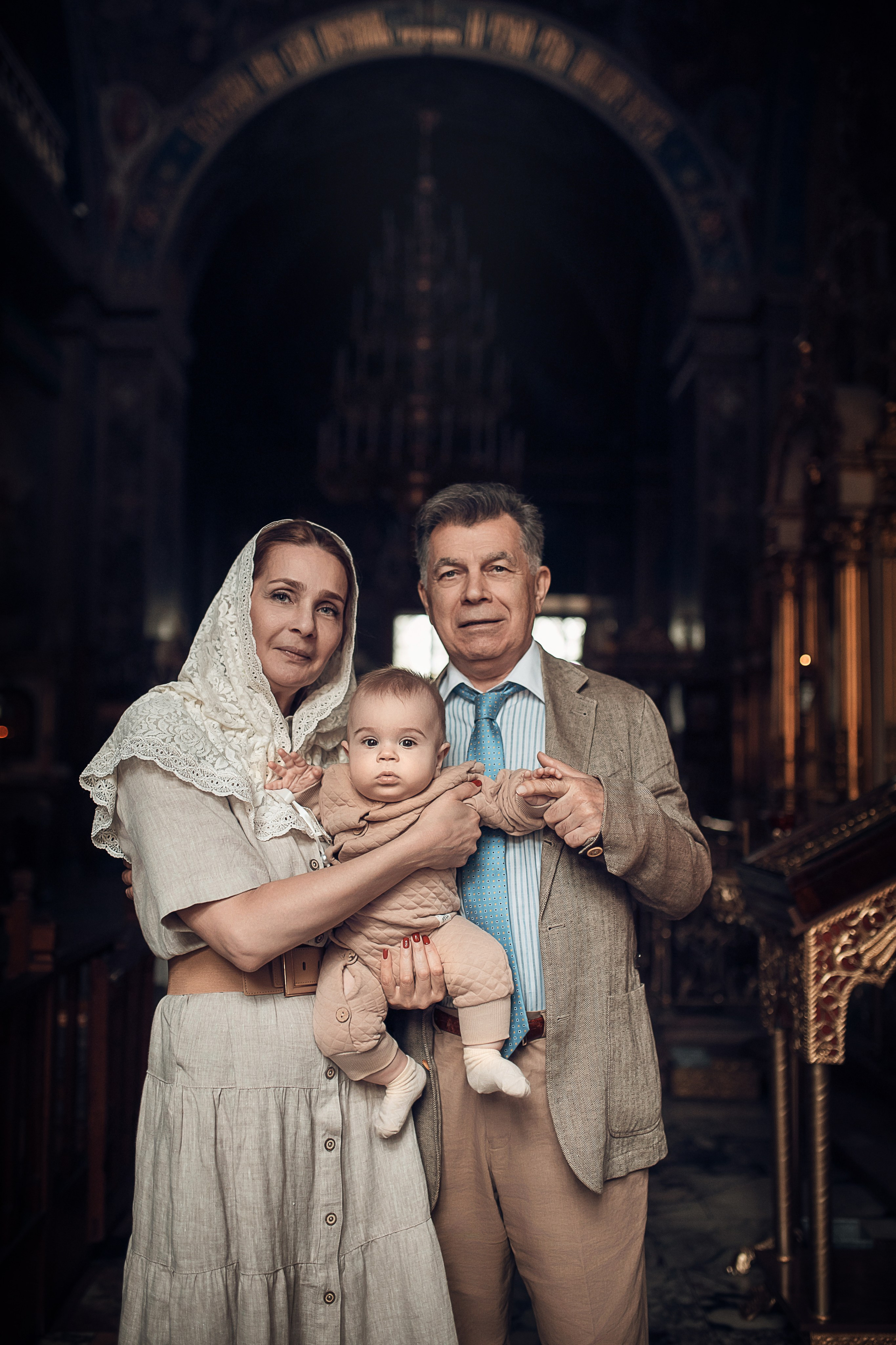 Фотосессия крещения в Москве