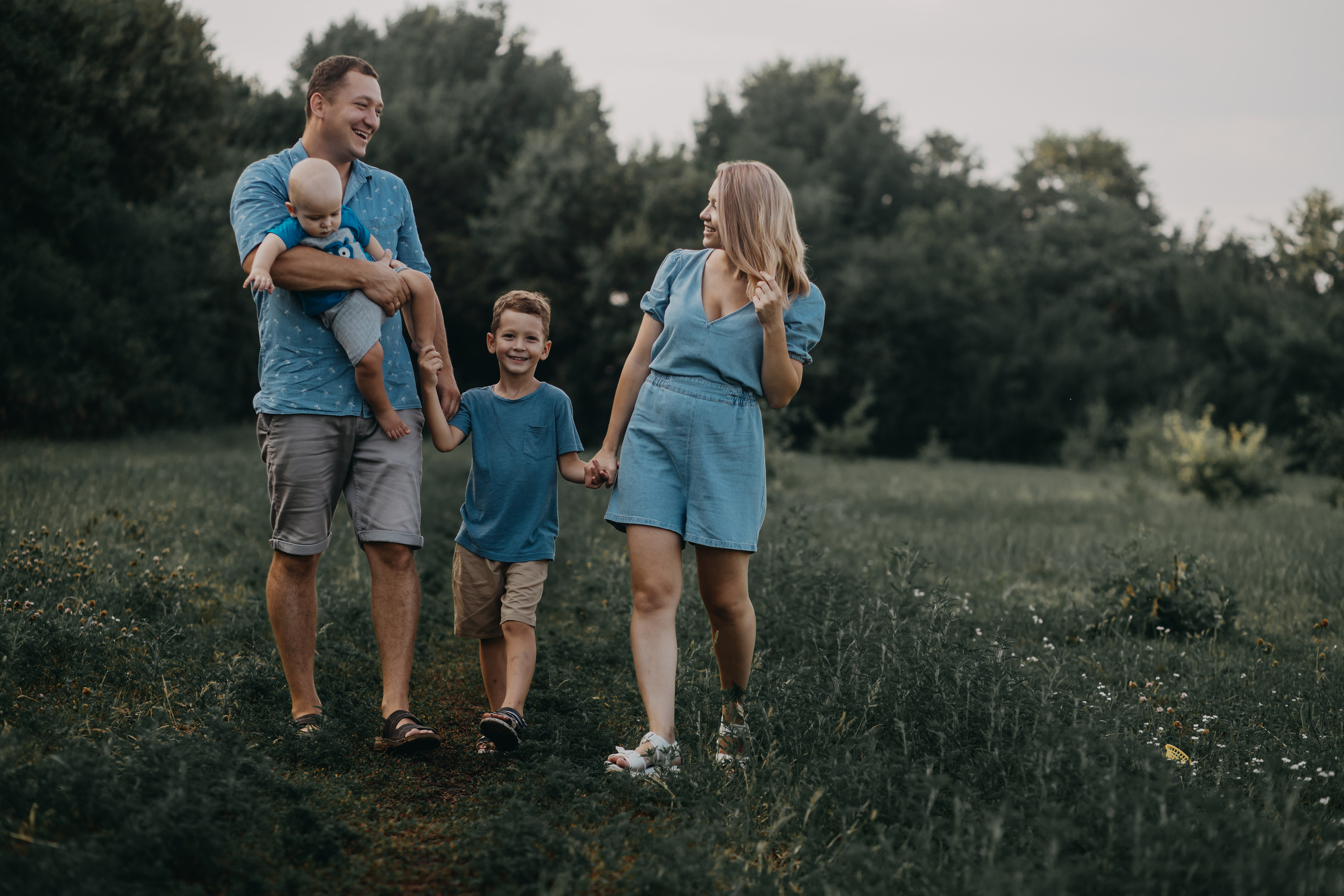Семейная фотосессия на природе. Детский и семейный фотограф в Краснодаре, Анна Горбачева