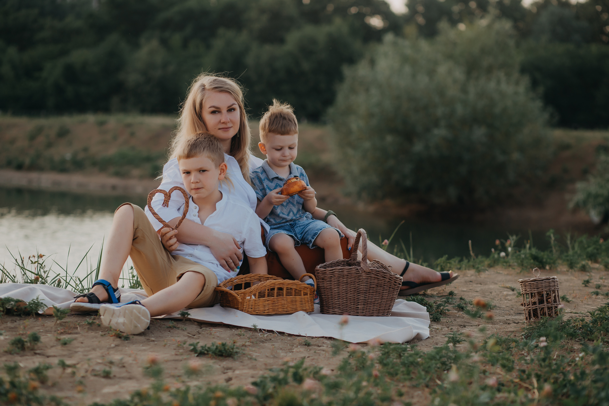 Семейная фотосессия на природе. Детский и семейный фотограф в Краснодаре, Анна Горбачева