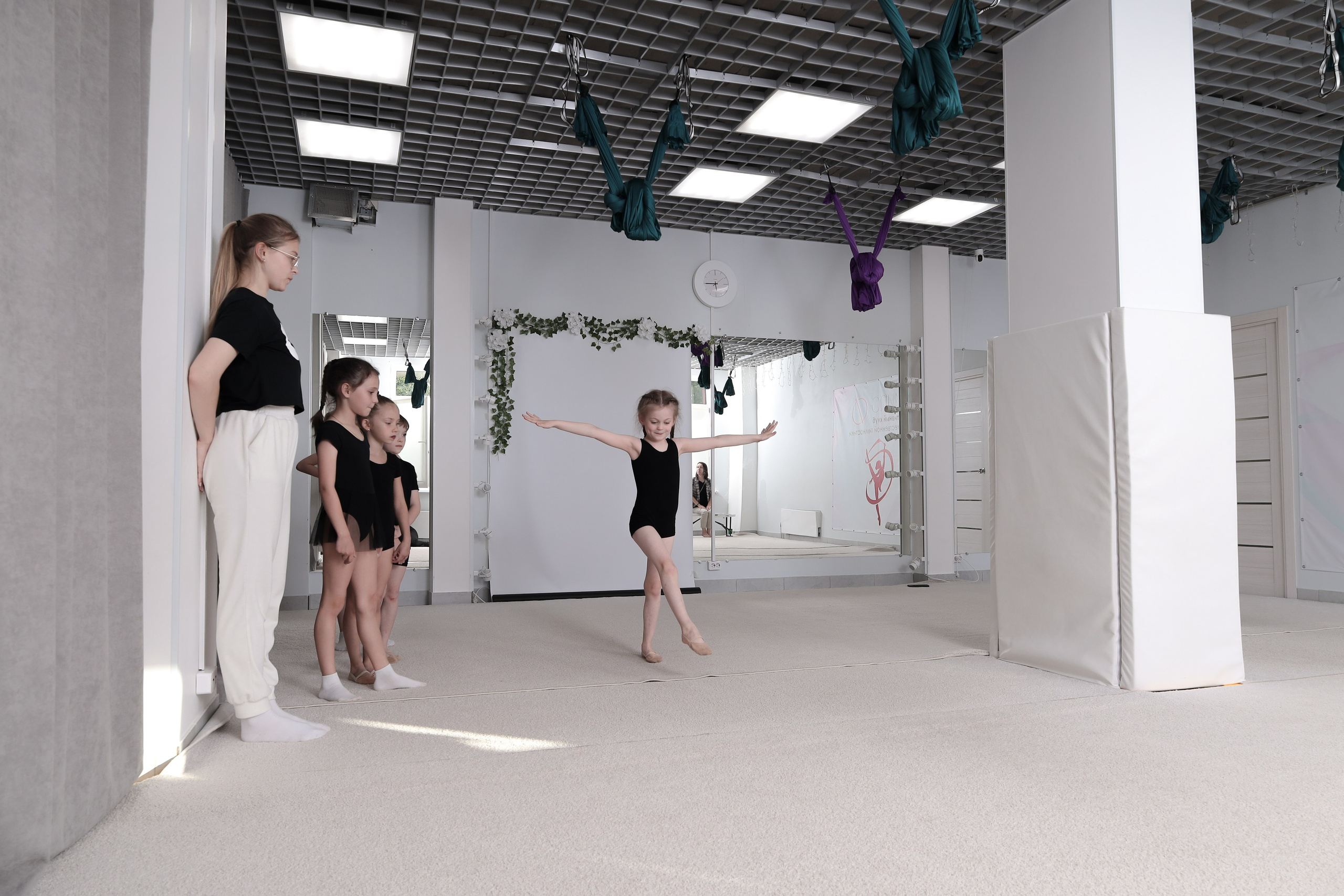 Открытый урок гимнастика. Фотограф Надршина Лилия