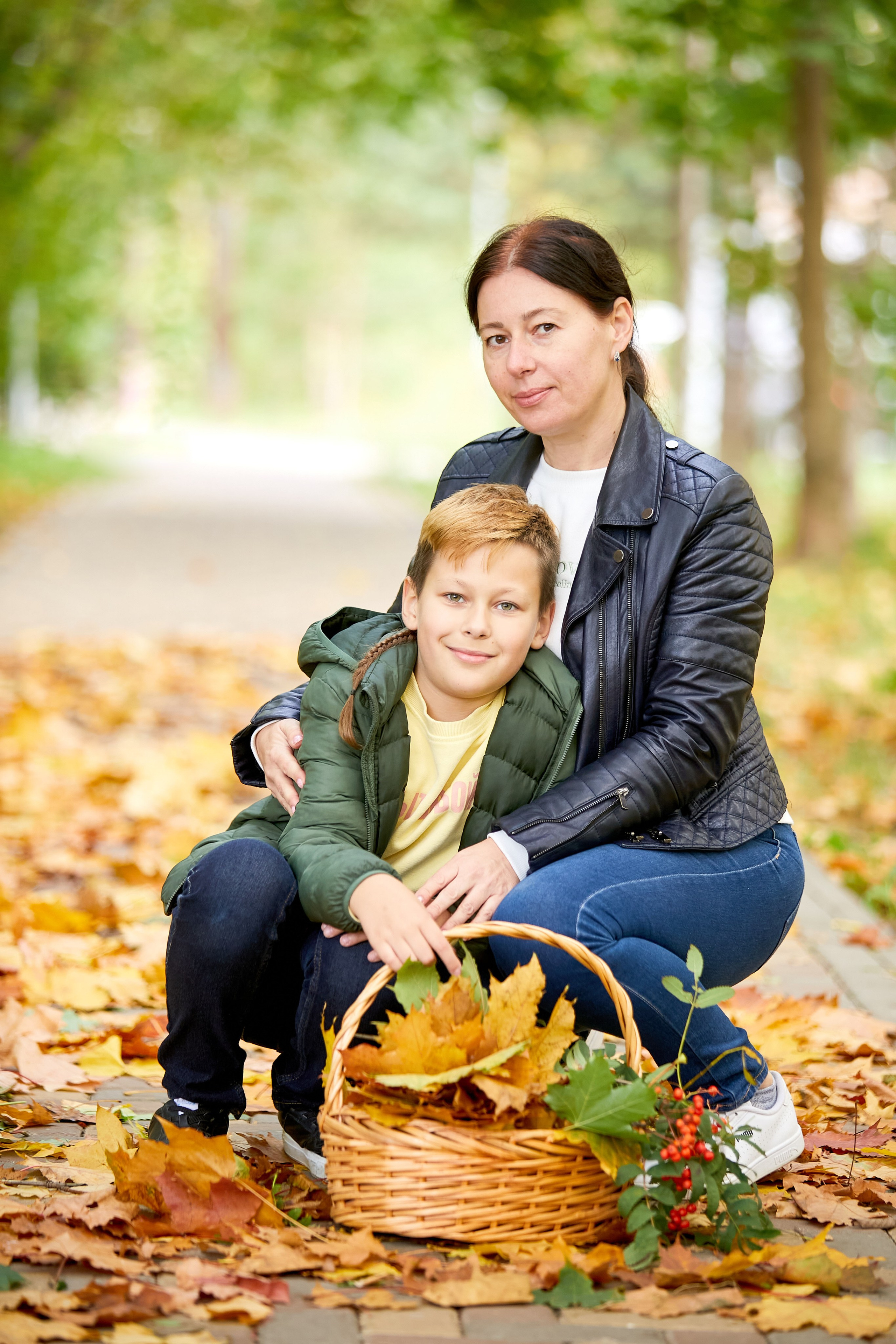 Семейный портрет (осень). Фотограф Михаил Коган — Москва 89267284460