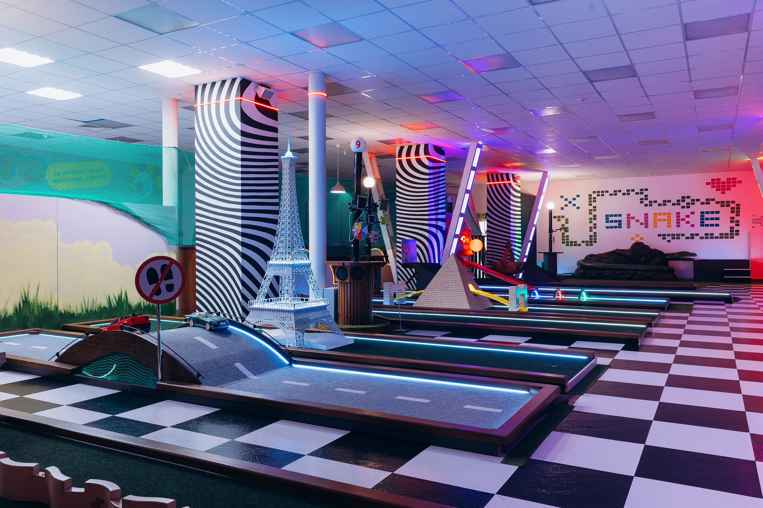 Мини-гольф центр «Огогольф». Свадебный фотограф Пенза