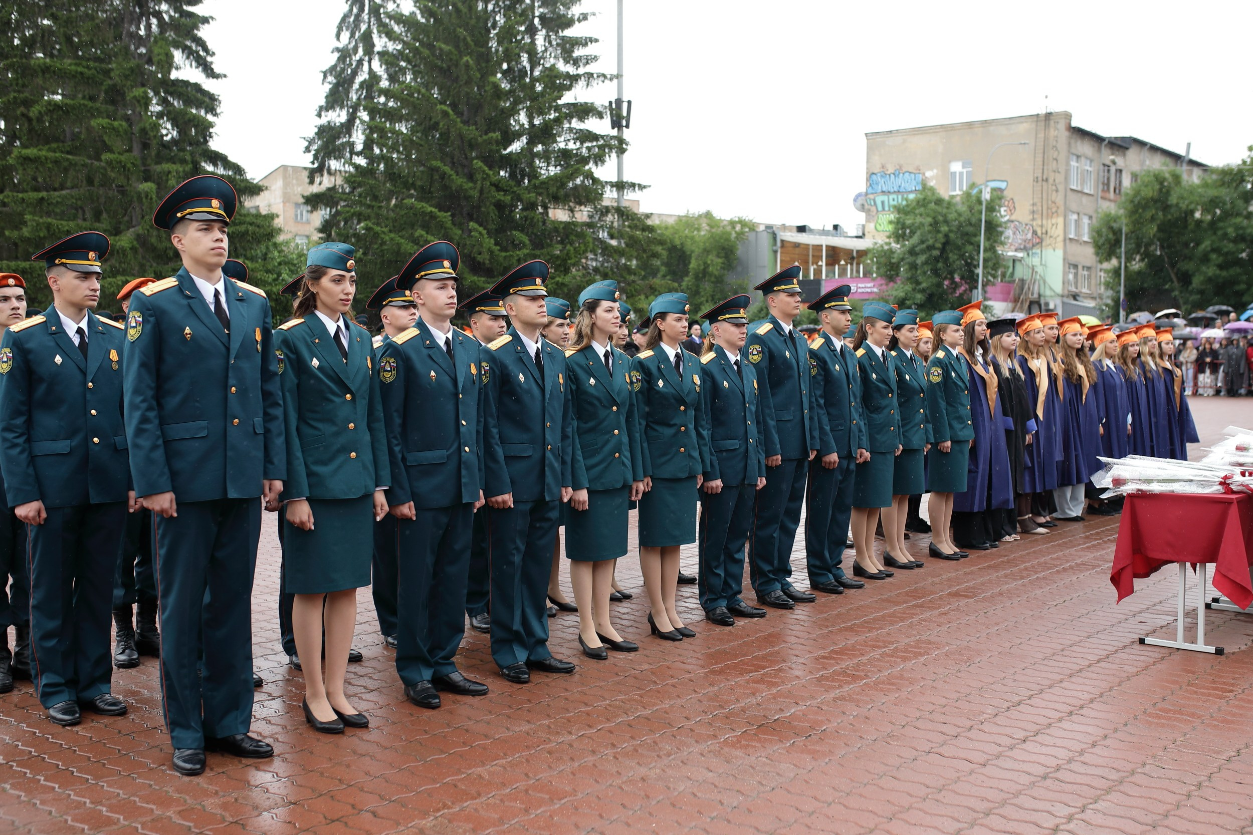 Выпуск Уральского института ГПС МЧС России