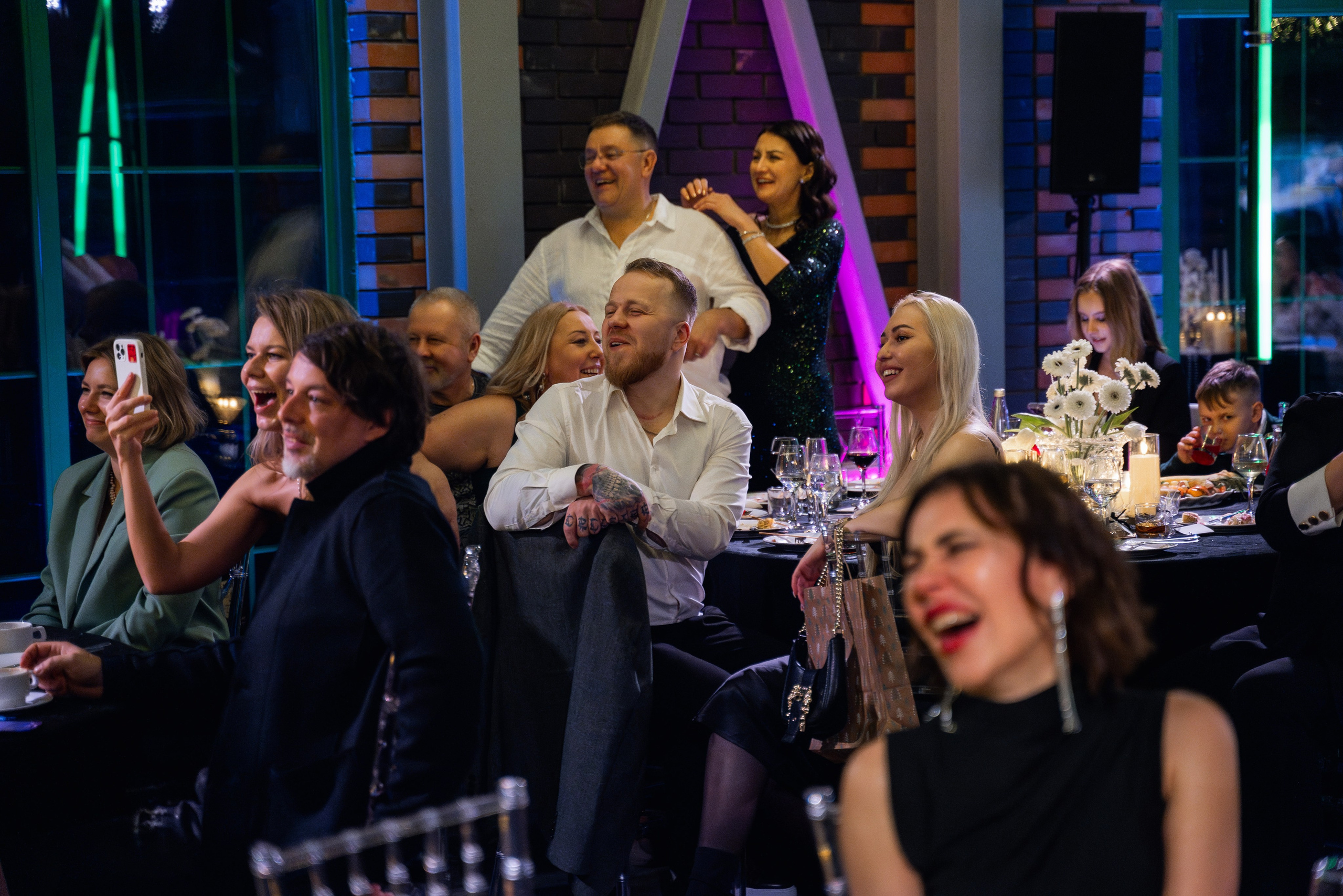 Свадебный банкет. Свадебный фотограф Москва и МО