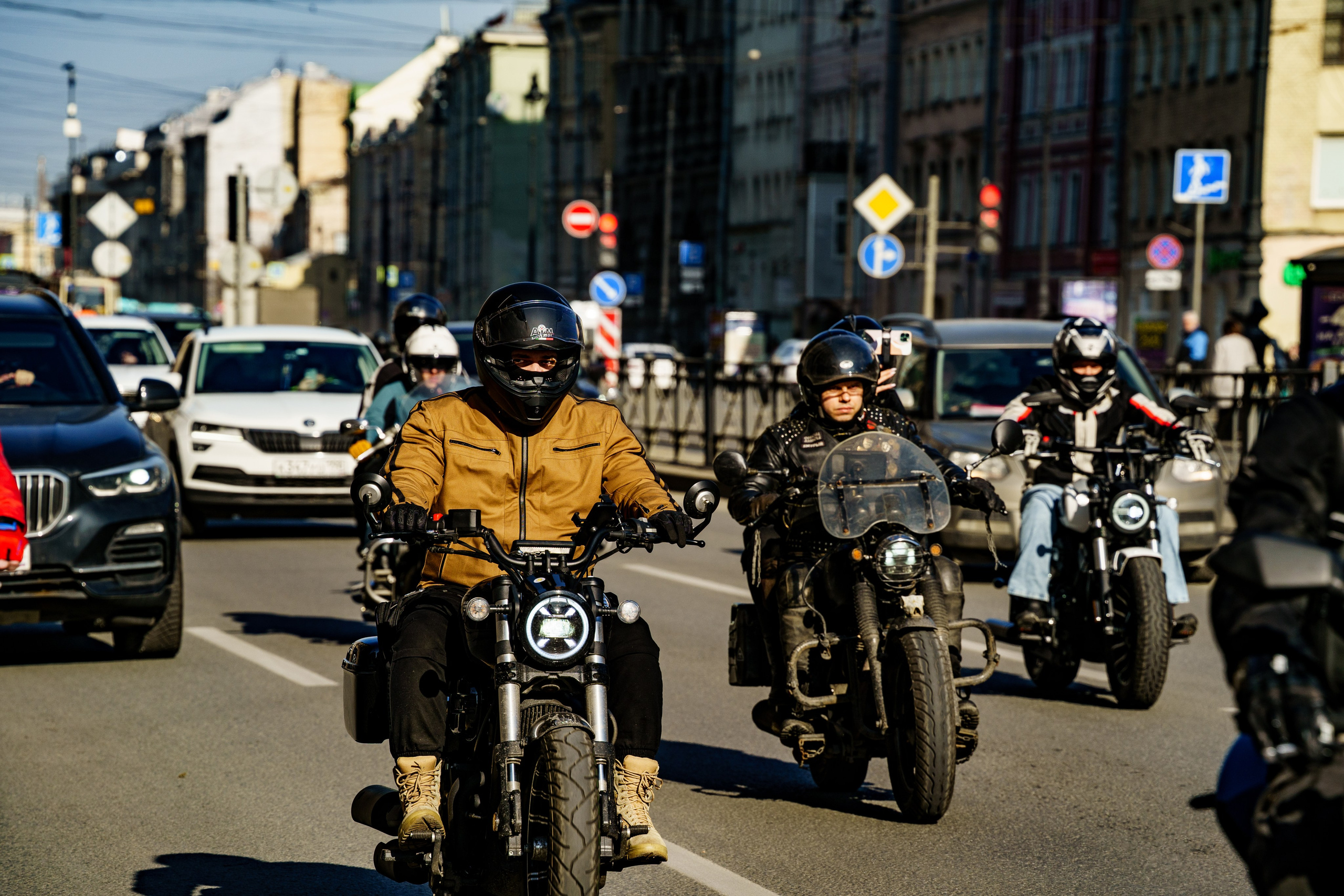 Прохват мотоклуба Norman Riders ч.1. Концертный и репортажный фотограф в Санкт-Петербурге Слава Пахомов