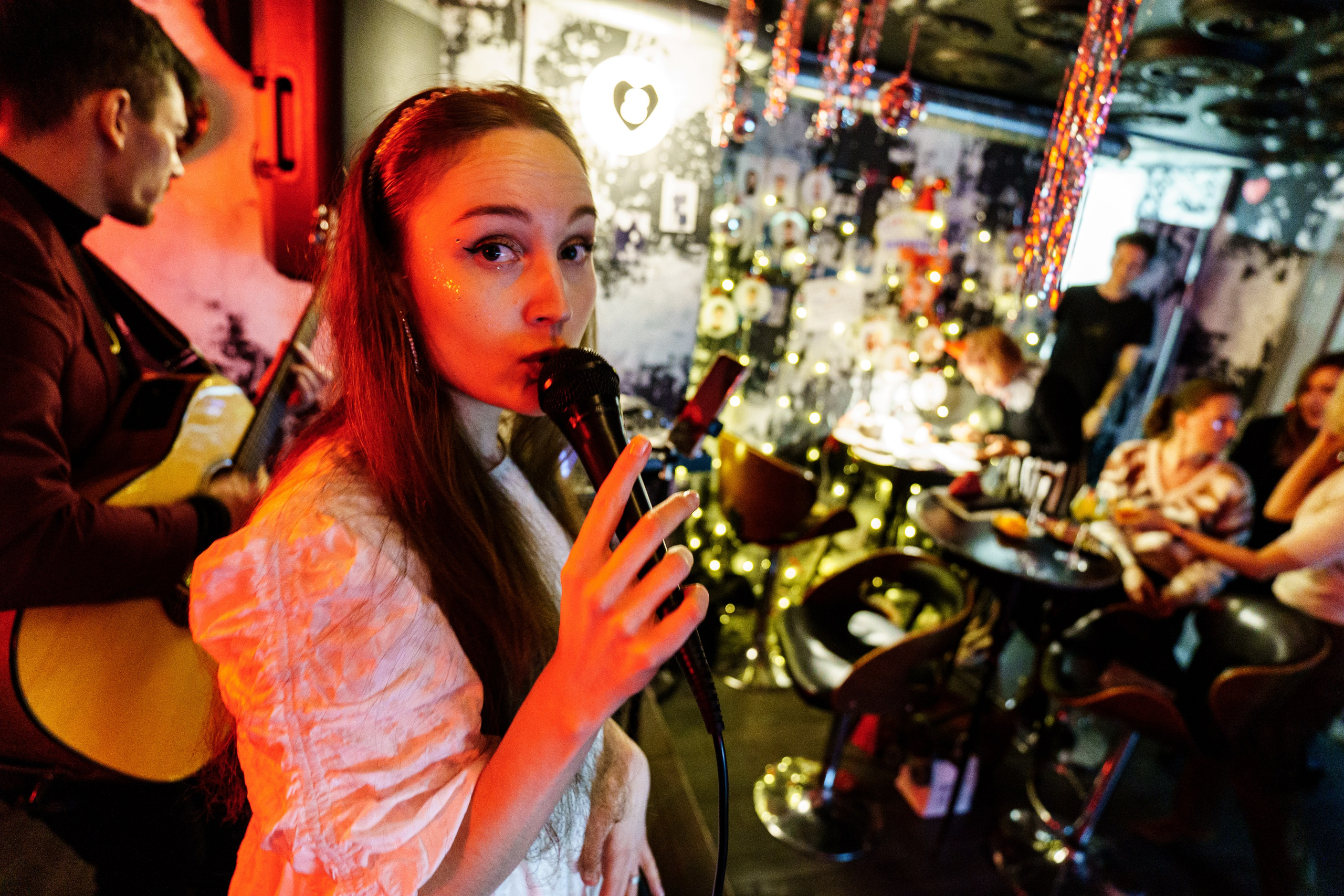 Репетиция Нового года в Баре Разбитых сердец. Концертный и репортажный фотограф в Санкт-Петербурге Слава Пахомов