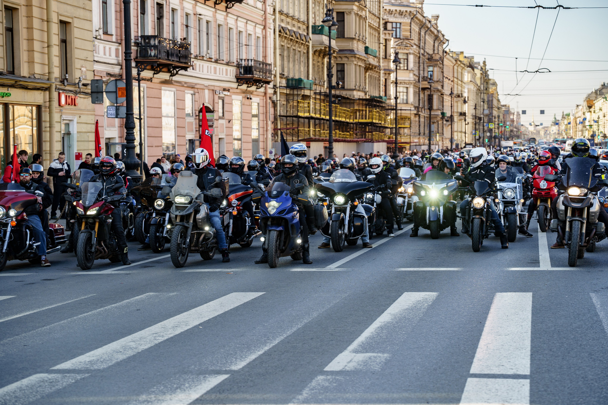 Прохват мотоклуба Norman Riders ч.1. Концертный и репортажный фотограф в Санкт-Петербурге Слава Пахомов