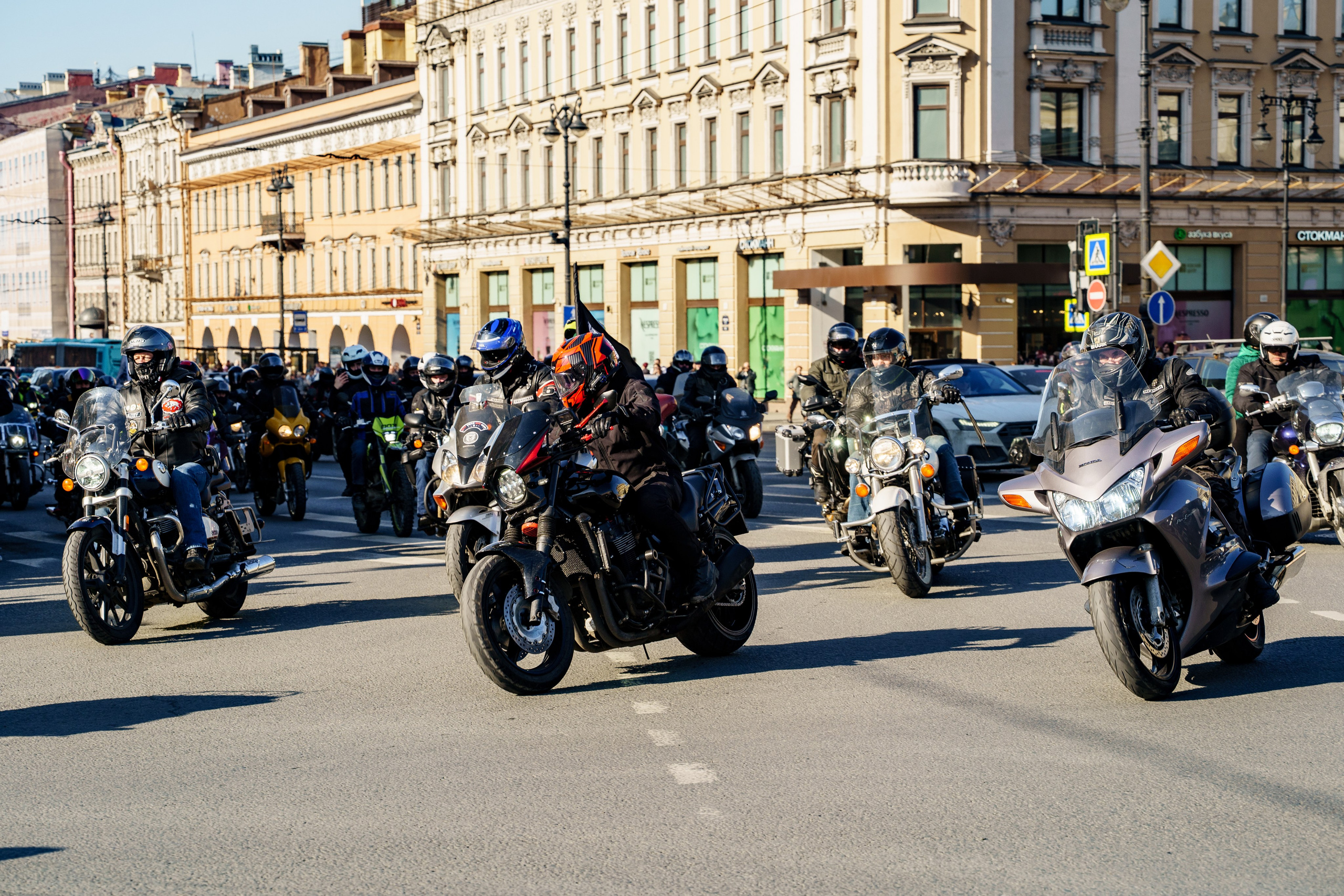 Прохват мотоклуба Norman Riders ч.1. Концертный и репортажный фотограф в Санкт-Петербурге Слава Пахомов