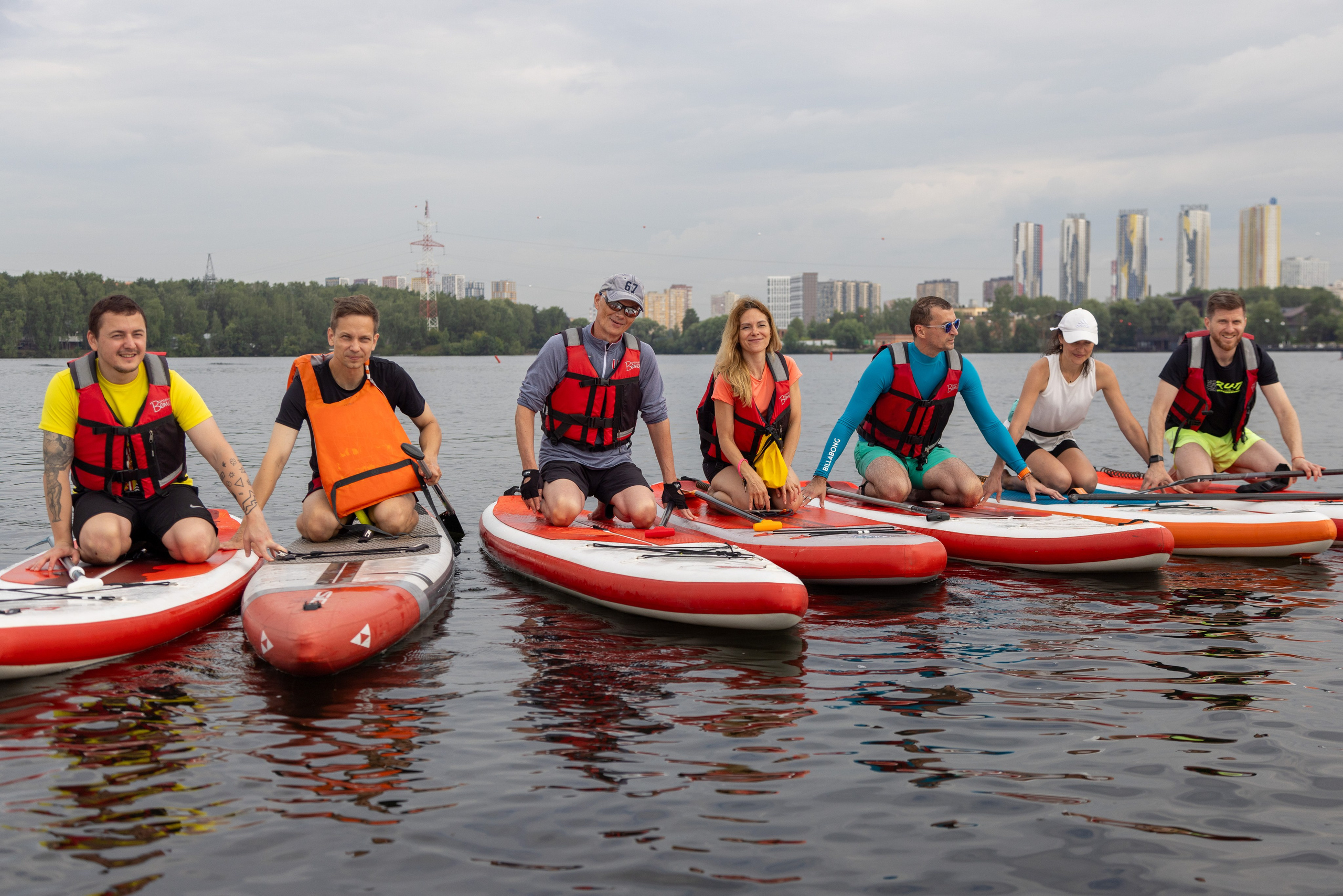 SUP Boarding. Спортивный и корпоративный фотограф в Москве Олег Беспалов