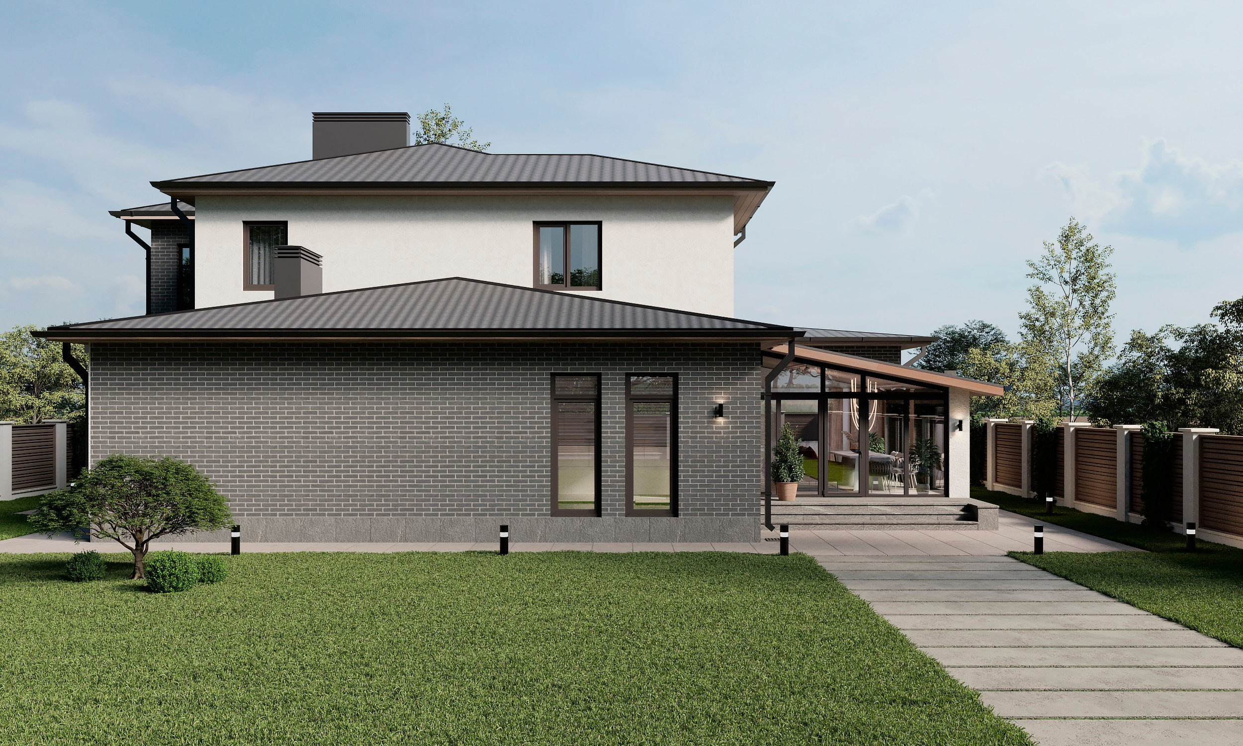 Дизайн фасада. FORMULA design & architecture