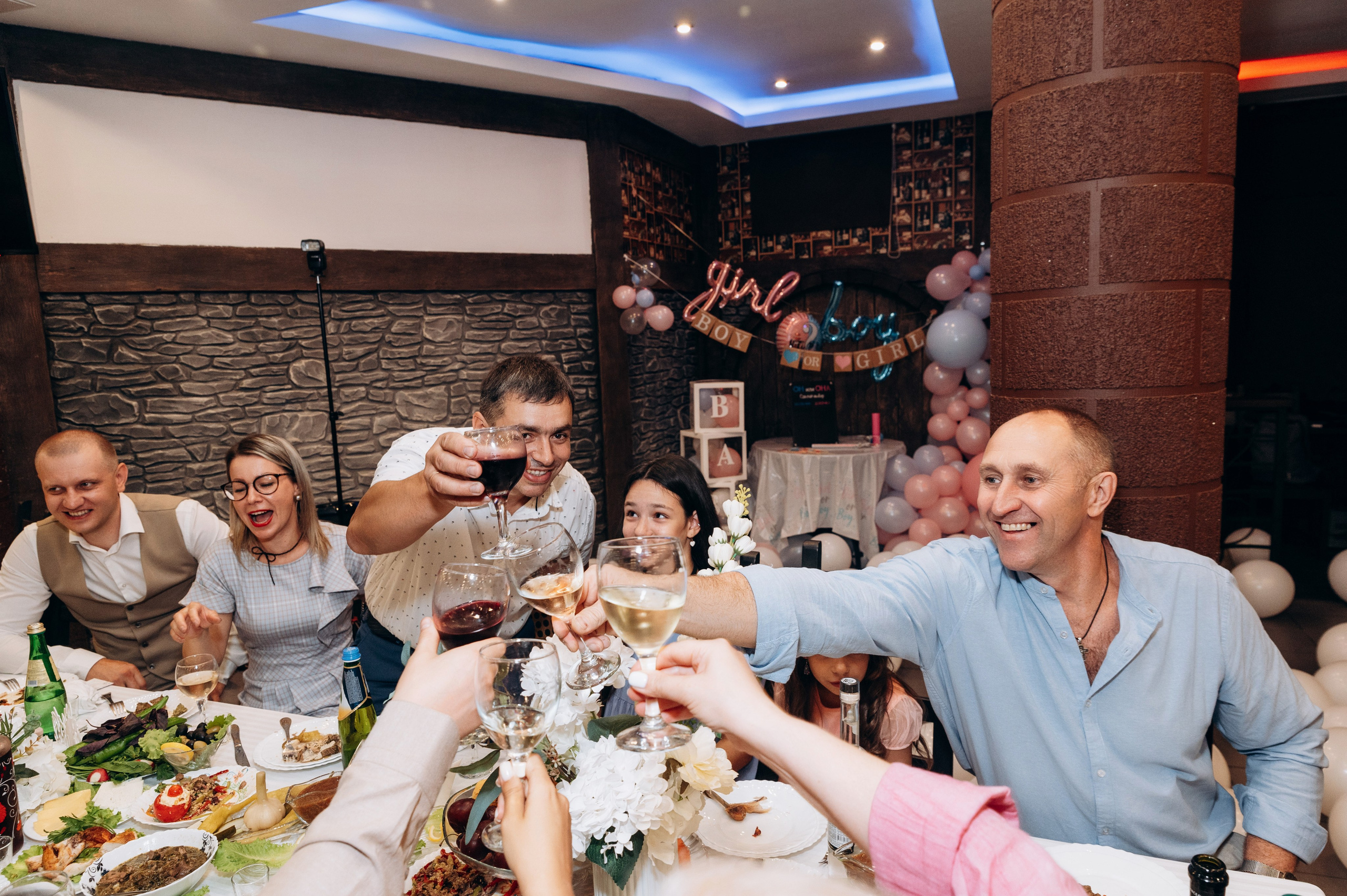 Банкет, Гендер-пати. Фотограф в Новосибирске