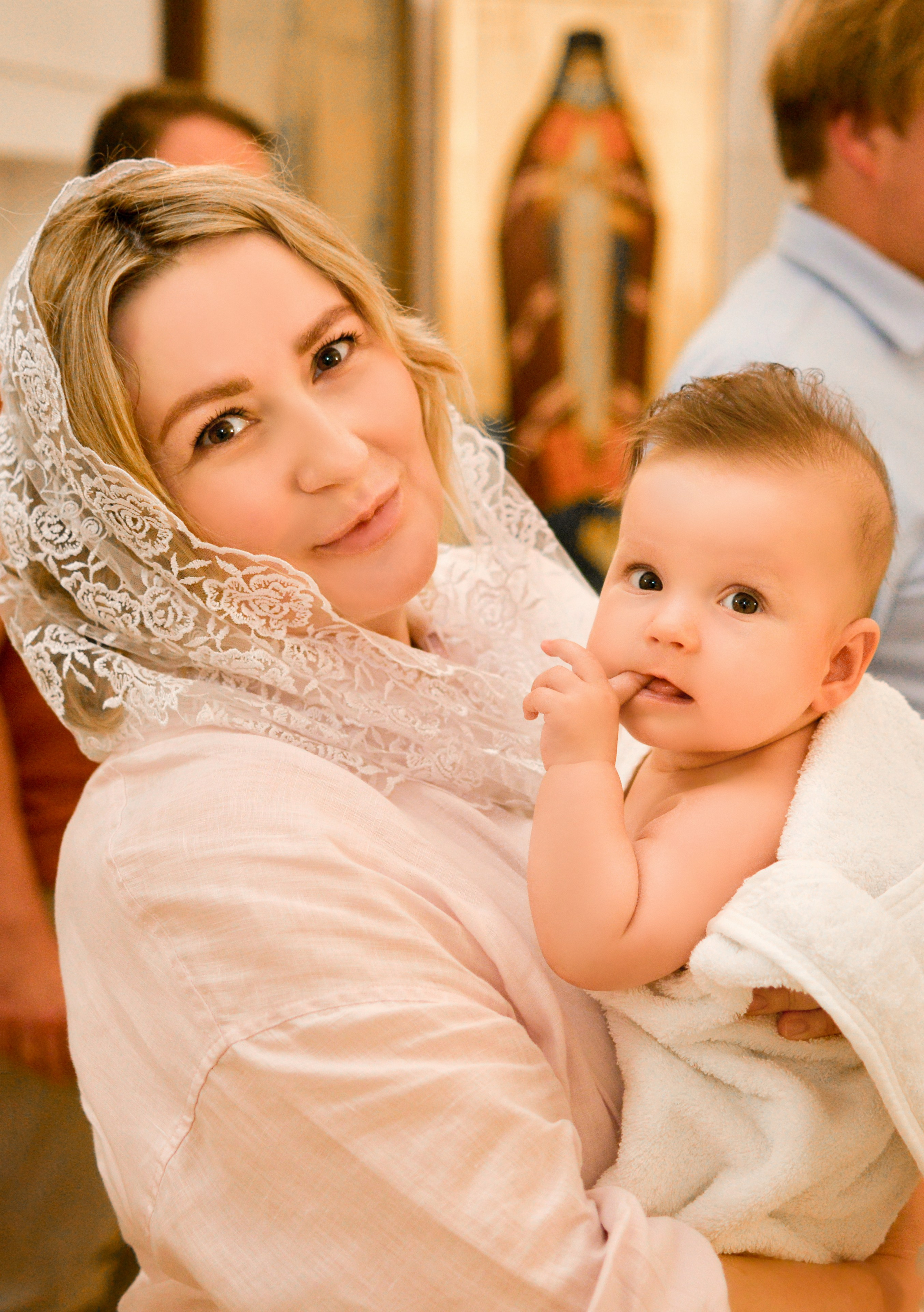 Крещение в Краснодаре. Фотограф новорожденных Краснодар Малышенко Надежда