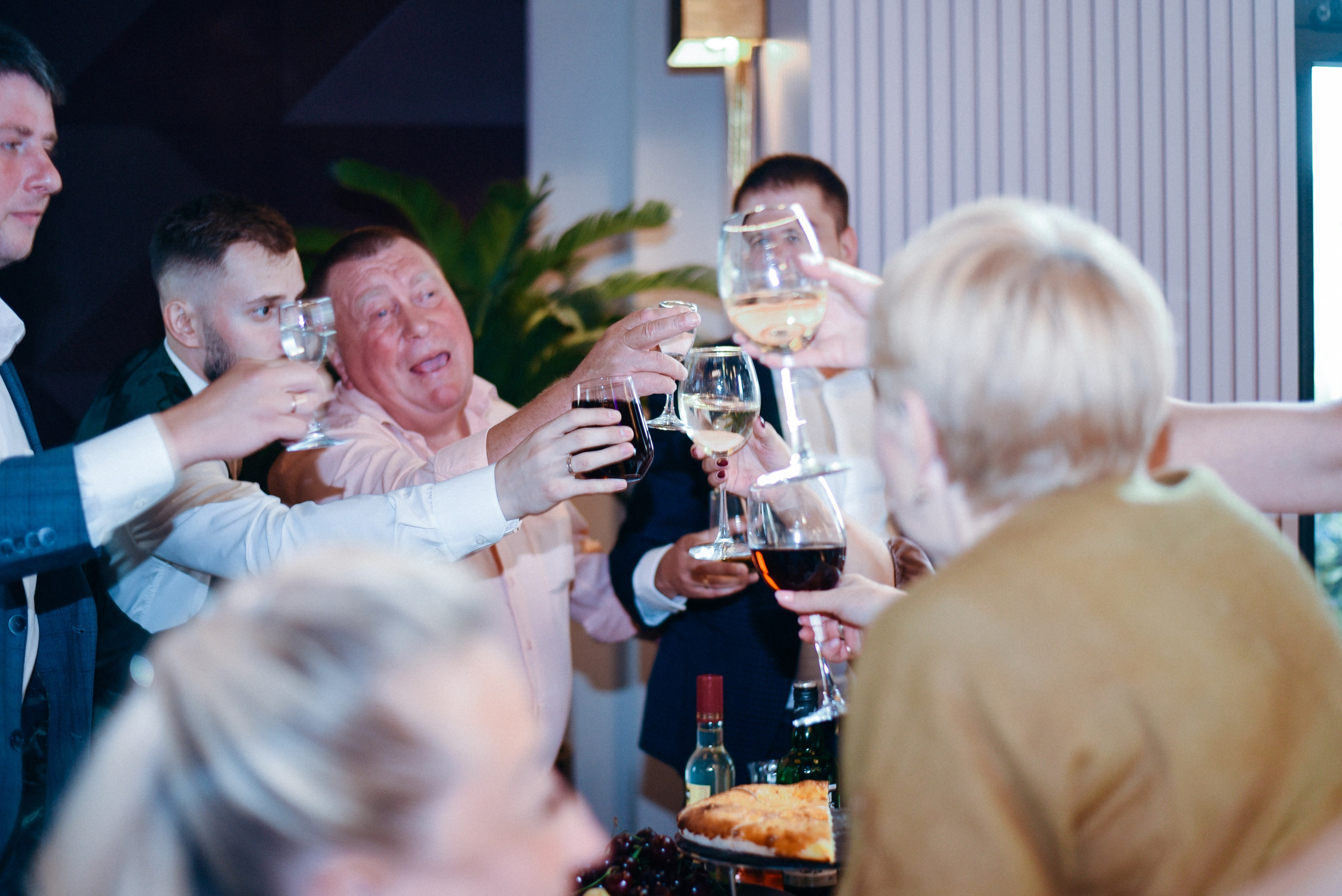 Виктор и Ангелина Банкет на 100 гостей Ресторан Segreto. Фотограф Лола Волна, город Москва