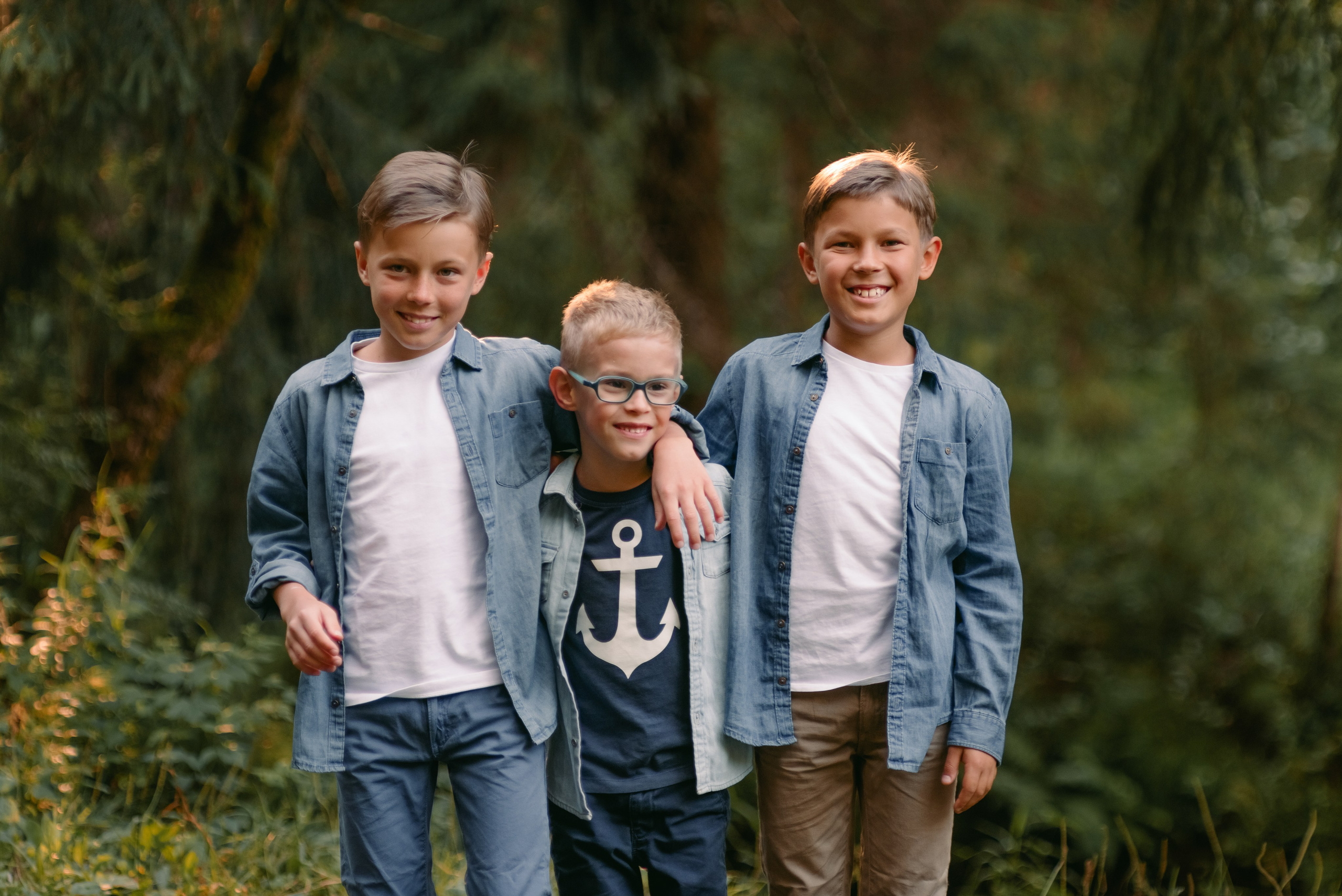 Семейная фотосессия на природе. Фотограф Юлия Кондратьева