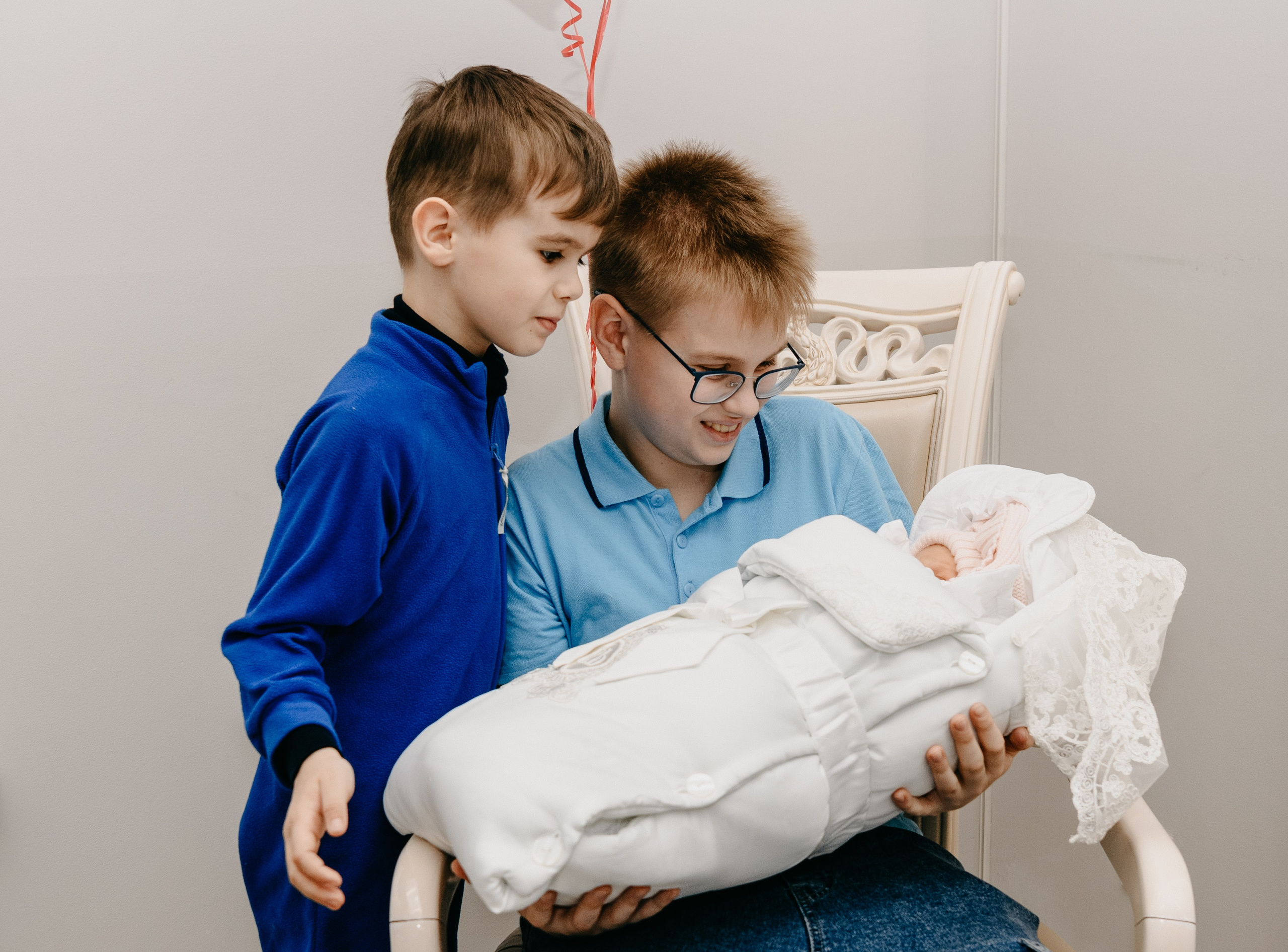 Выписка Арины. 4 роддом. Фотограф на выписку из роддома в Москве и МО