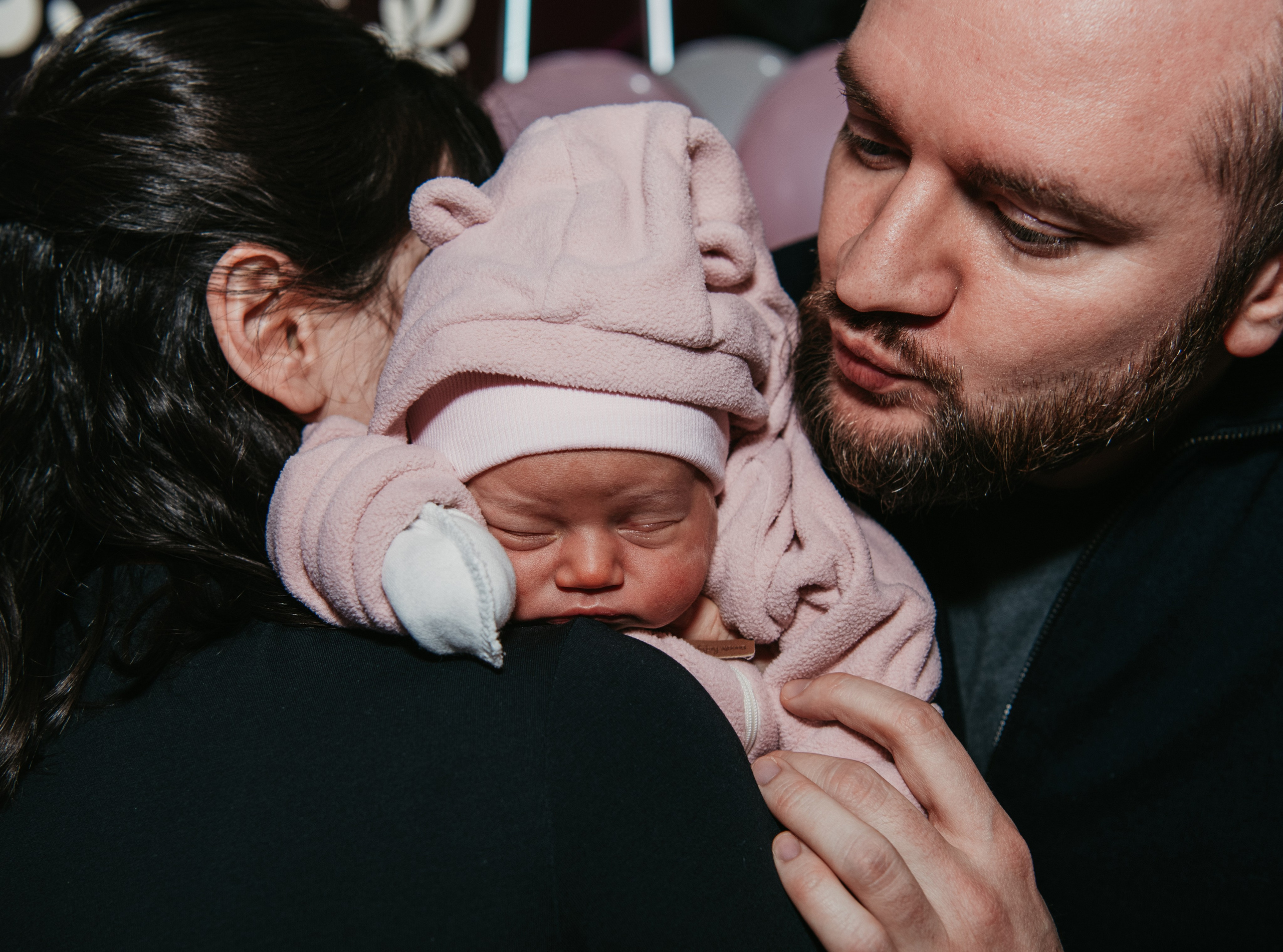 Выписка Дианы. 29 роддом. Фотограф на выписку из роддома в Москве и МО