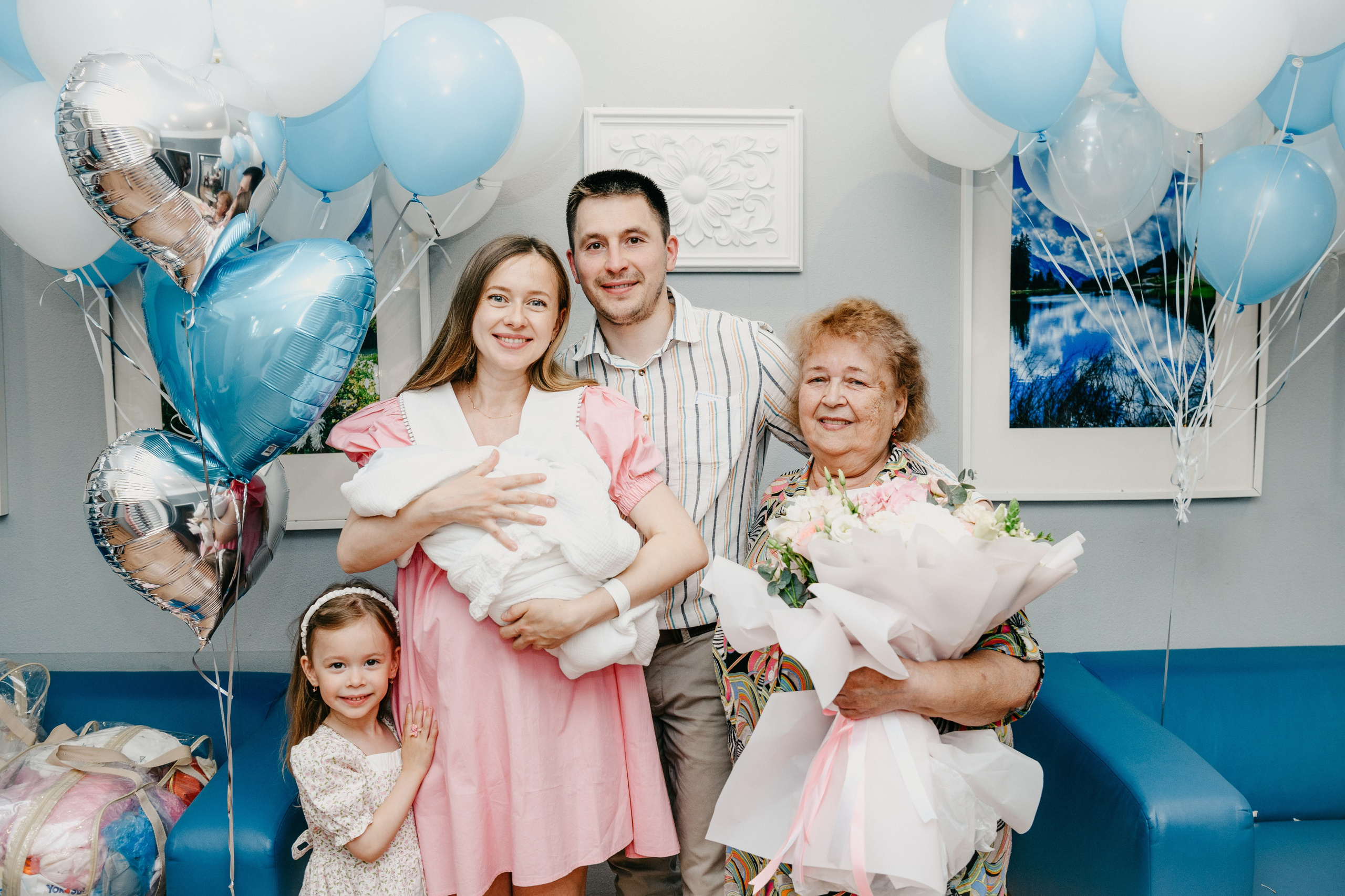 Выписка Ивана. Фотограф на выписку из роддома в Москве и МО