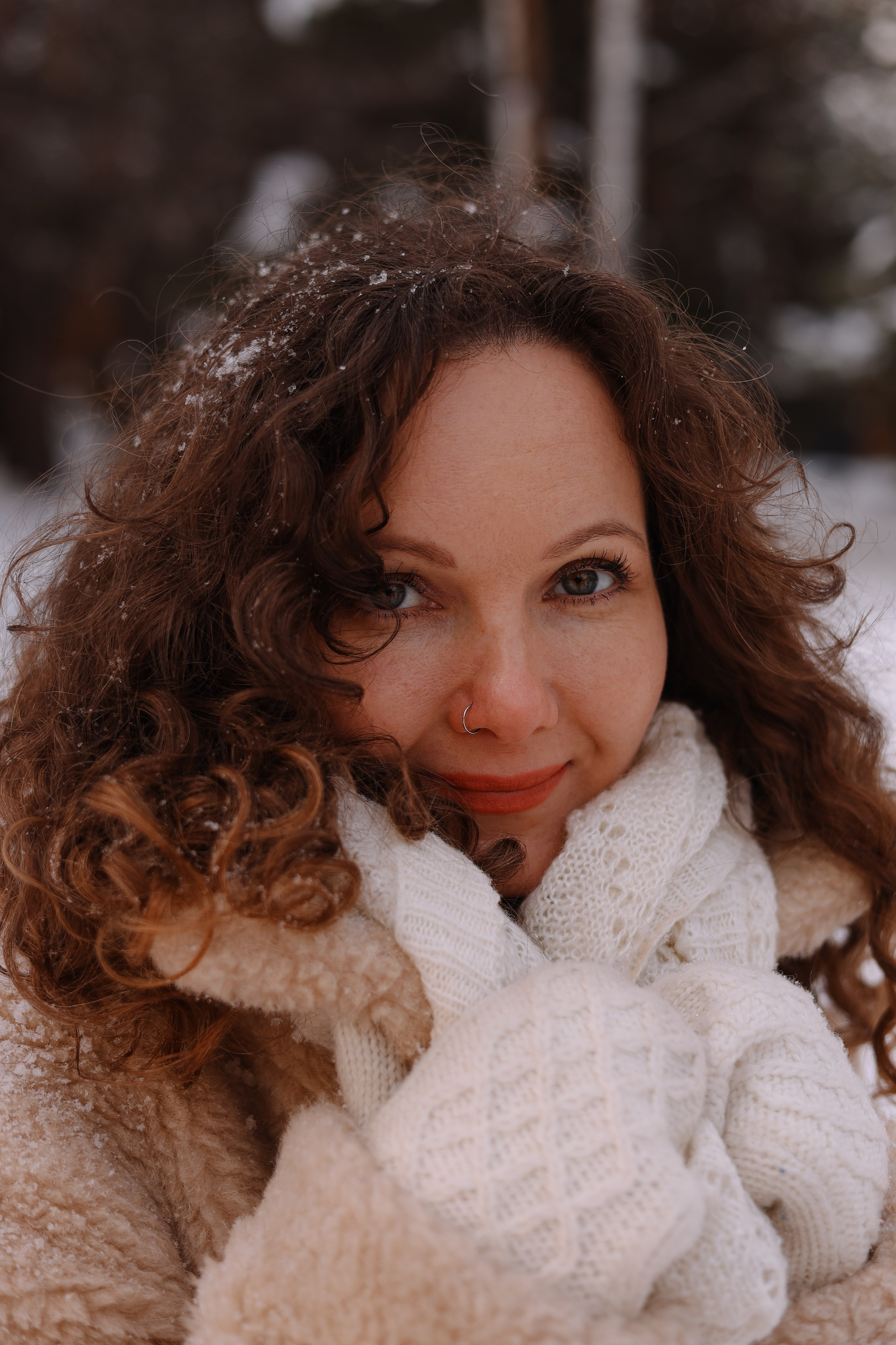 Семья, домик, зима. Marina Shakirova Photography