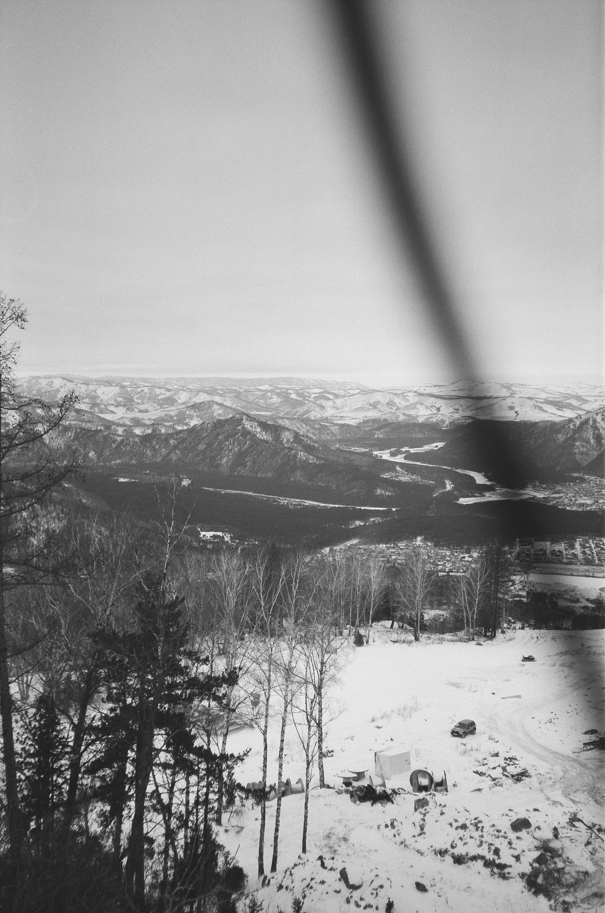 Горный курорт Манжерок в Новый Год. Фотограф-документалист Мария Осокина