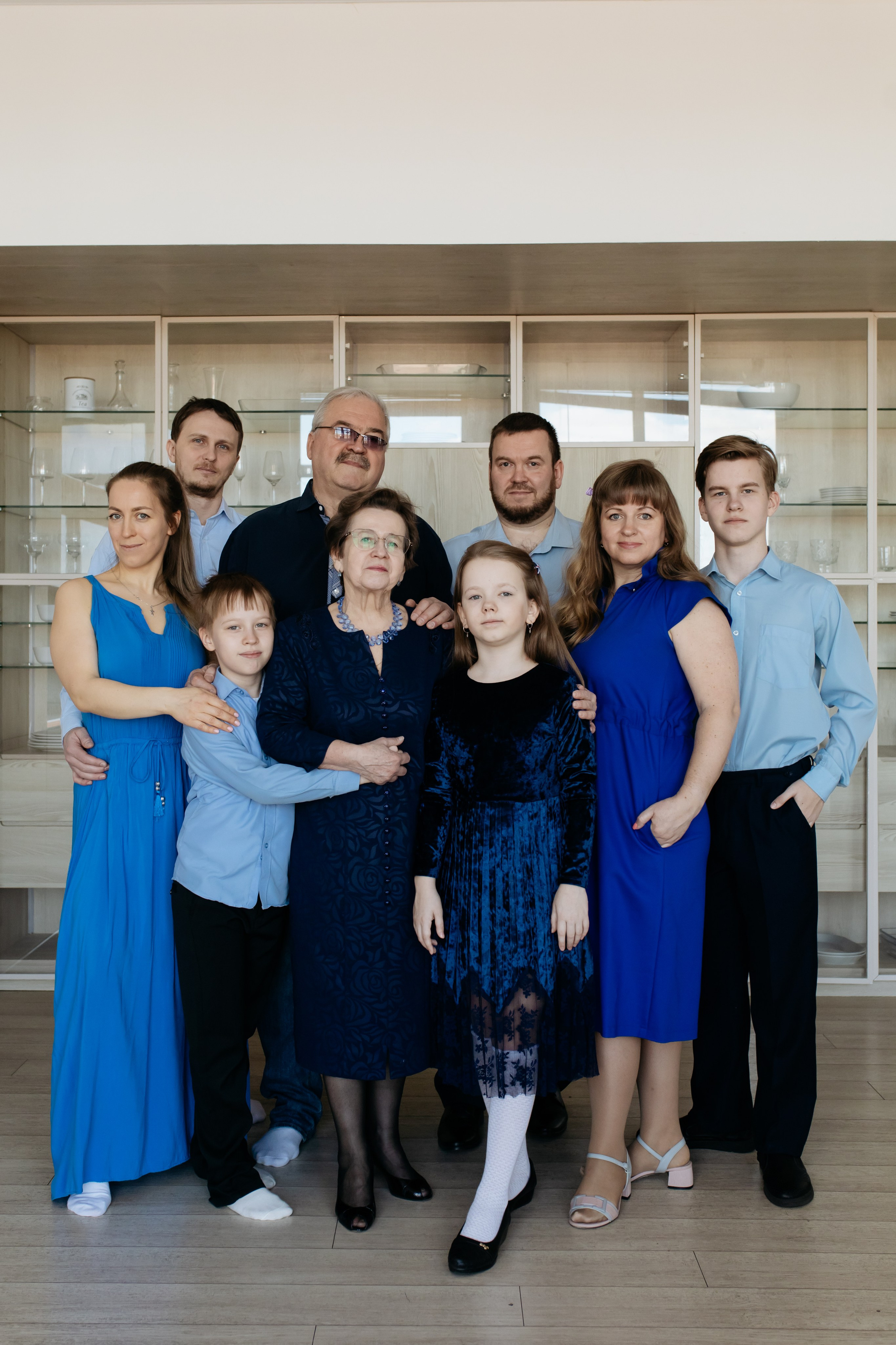 Одна большая семья: 9 человек, 3 поколения. Свадебный и женский фотограф в Санкт-Петербурге Муртеева Екатерина